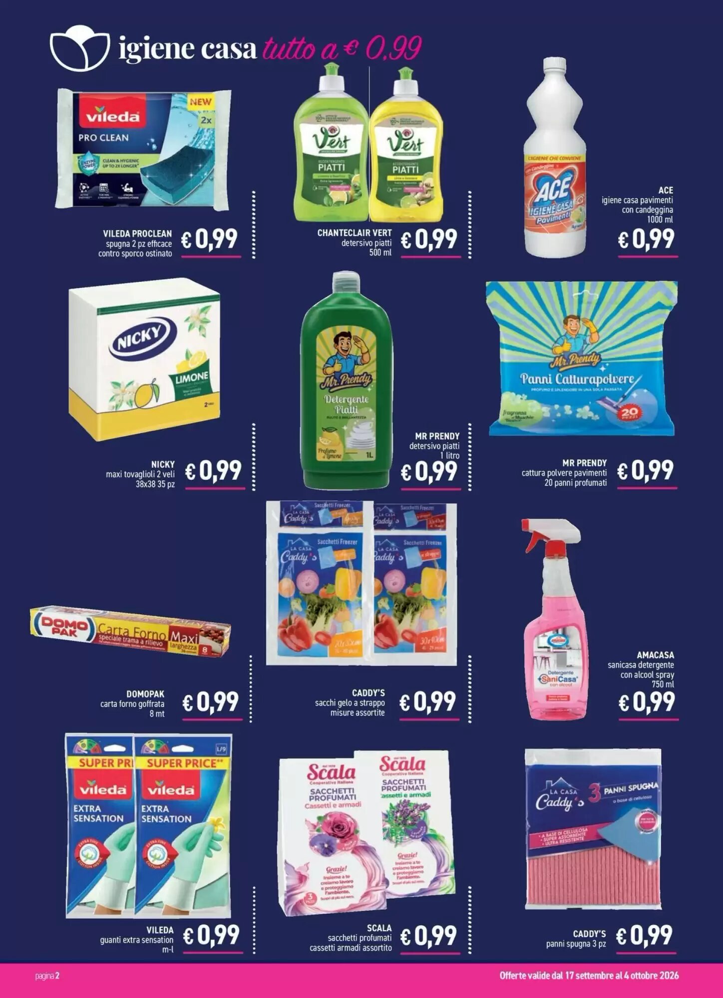 Volantino promozionale Determarket  valide dal 17/09/2026 - Pagina 2.