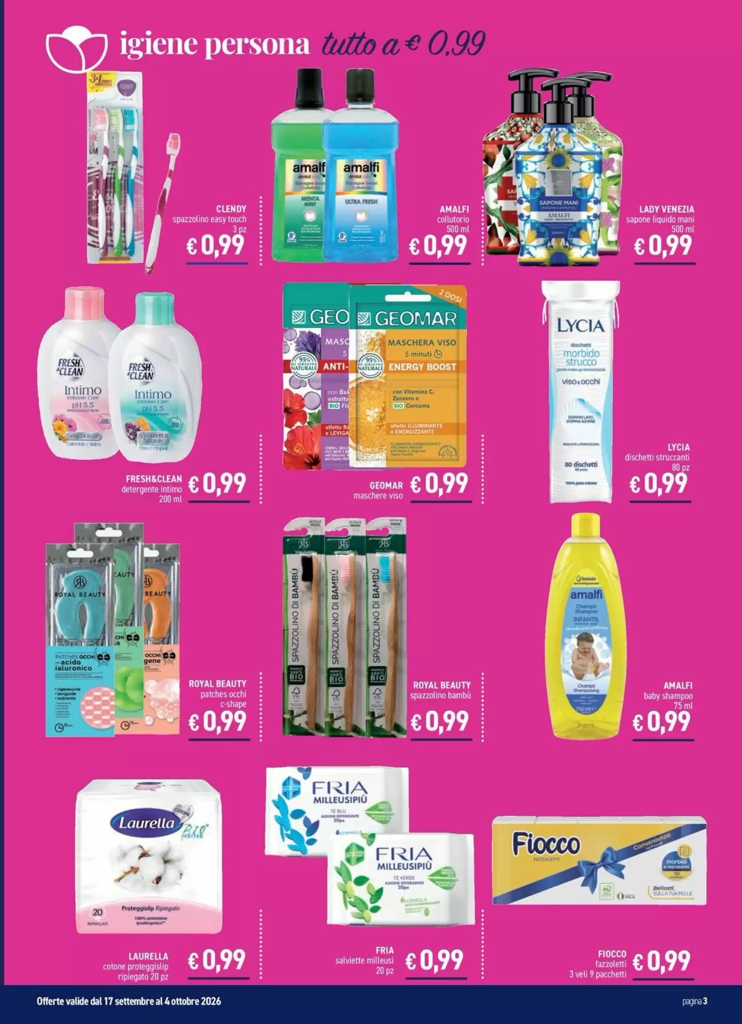 Volantino promozionale Determarket  valide dal 17/09/2026 - Pagina 3.