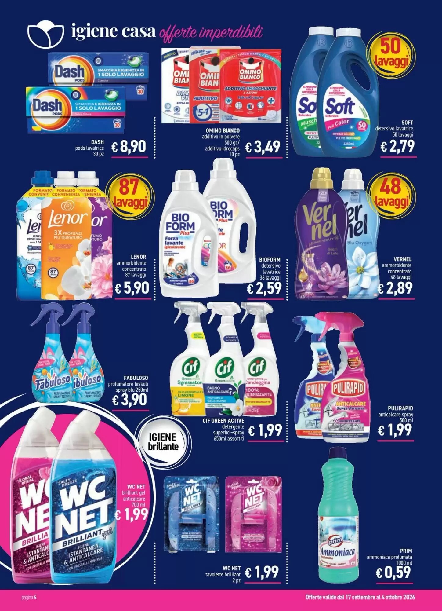 Volantino promozionale Determarket  valide dal 17/09/2026 - Pagina 4.