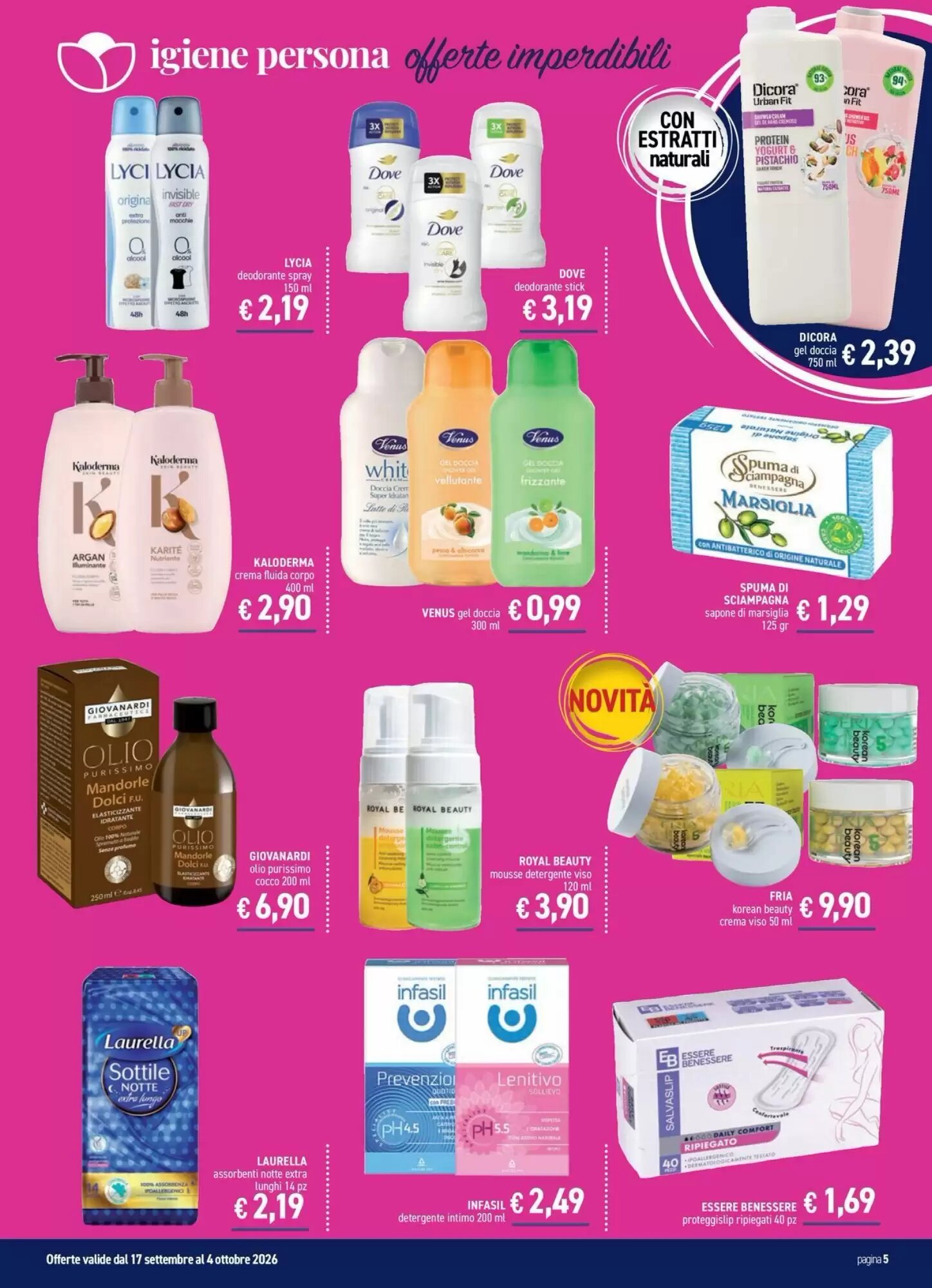 Volantino promozionale Determarket  valide dal 17/09/2026 - Pagina 5.