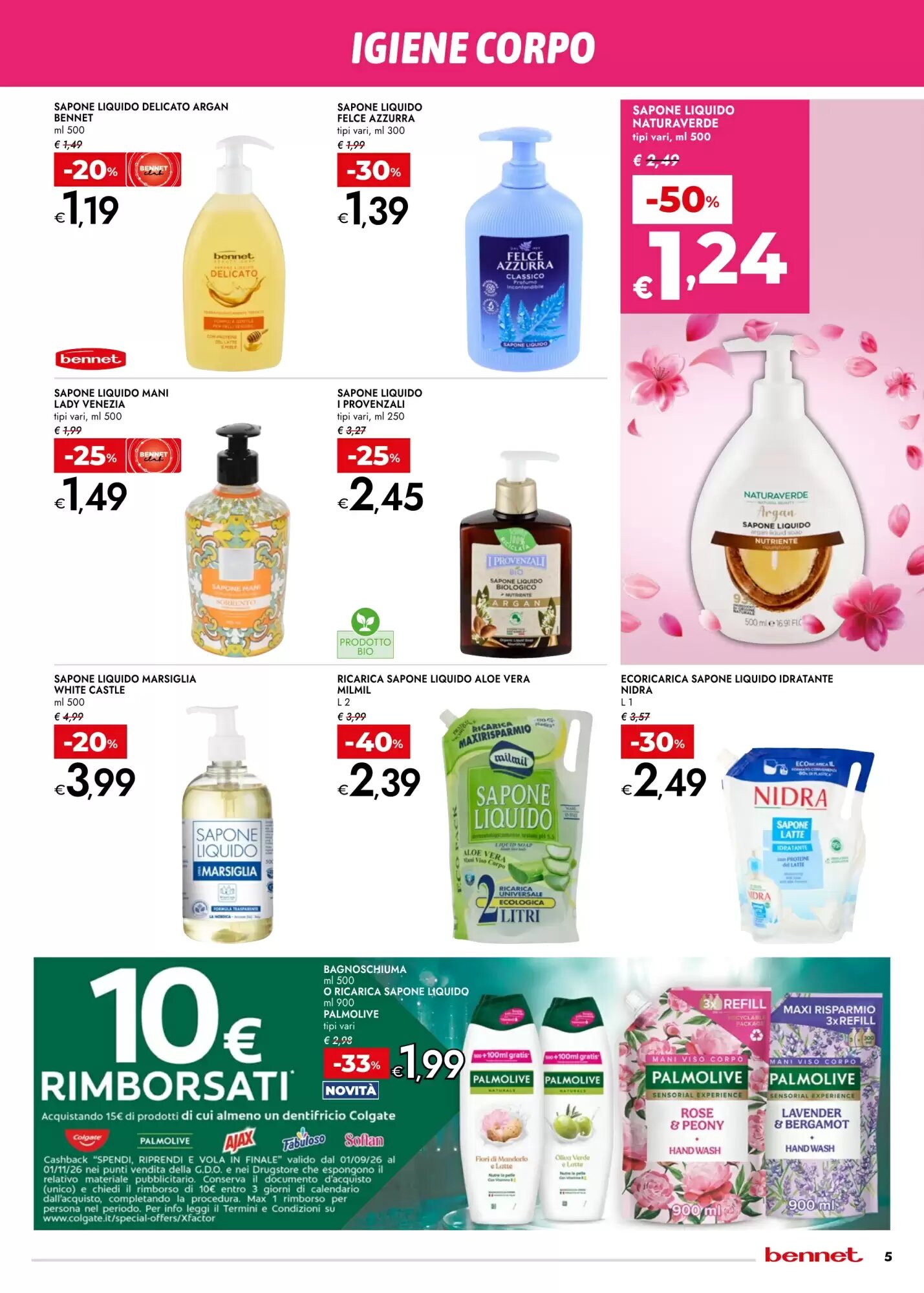 Volantino promozionale Bennet  valide dal 17/09/2026 - Pagina 5.