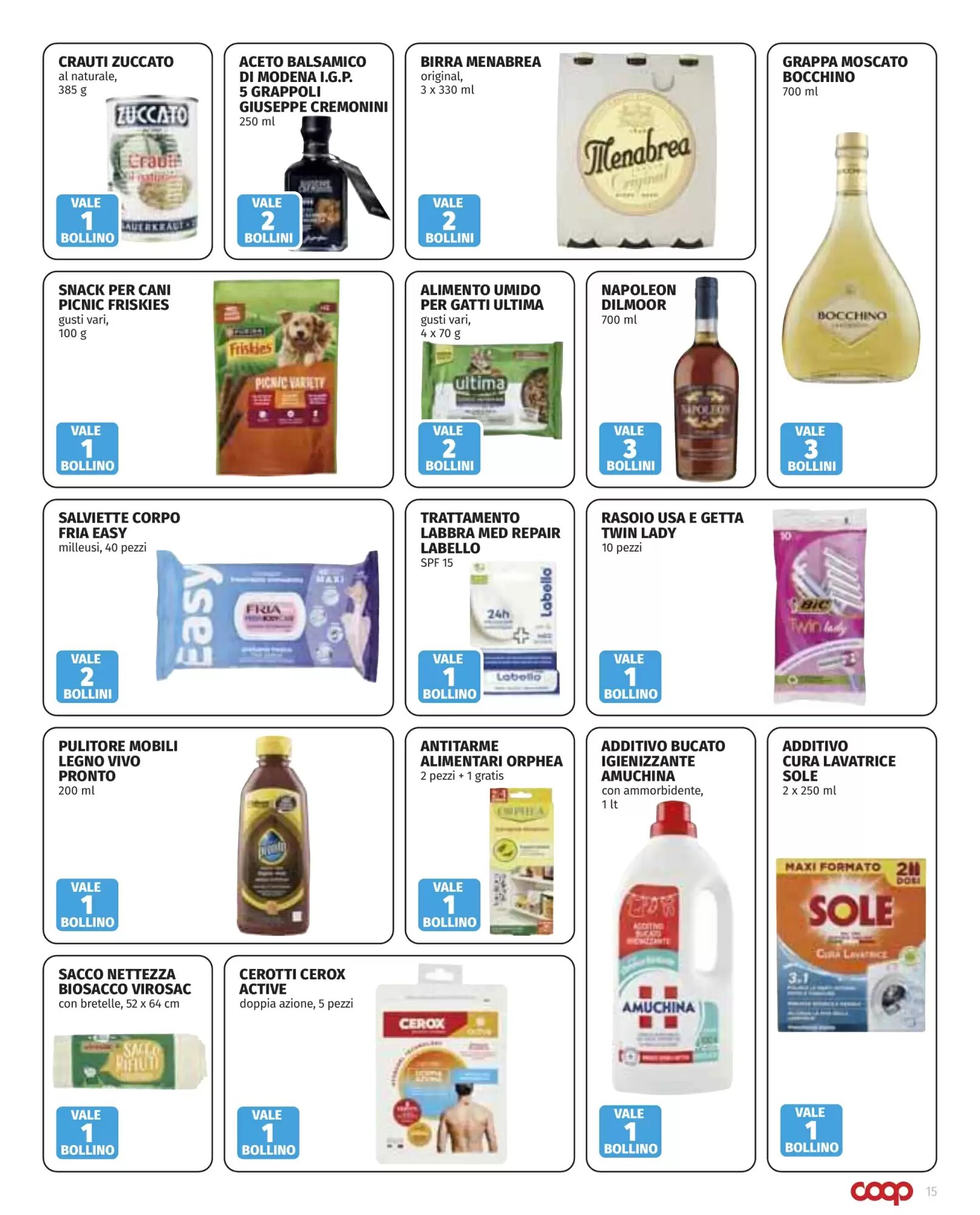 Volantino promozionale Coop  valide dal 17/09/2026 - Pagina 15.