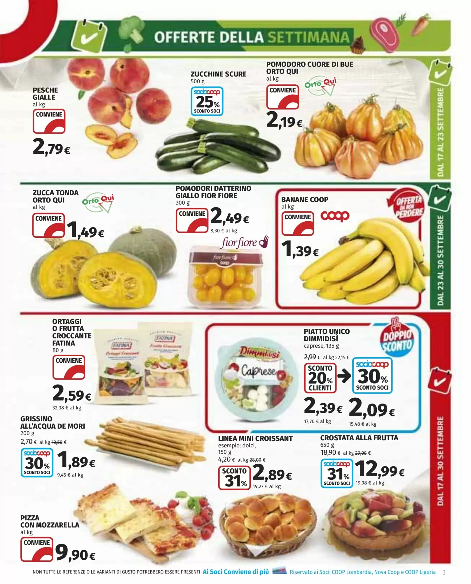 Volantino promozionale Coop  valide dal 17/09/2026 - Pagina 3.