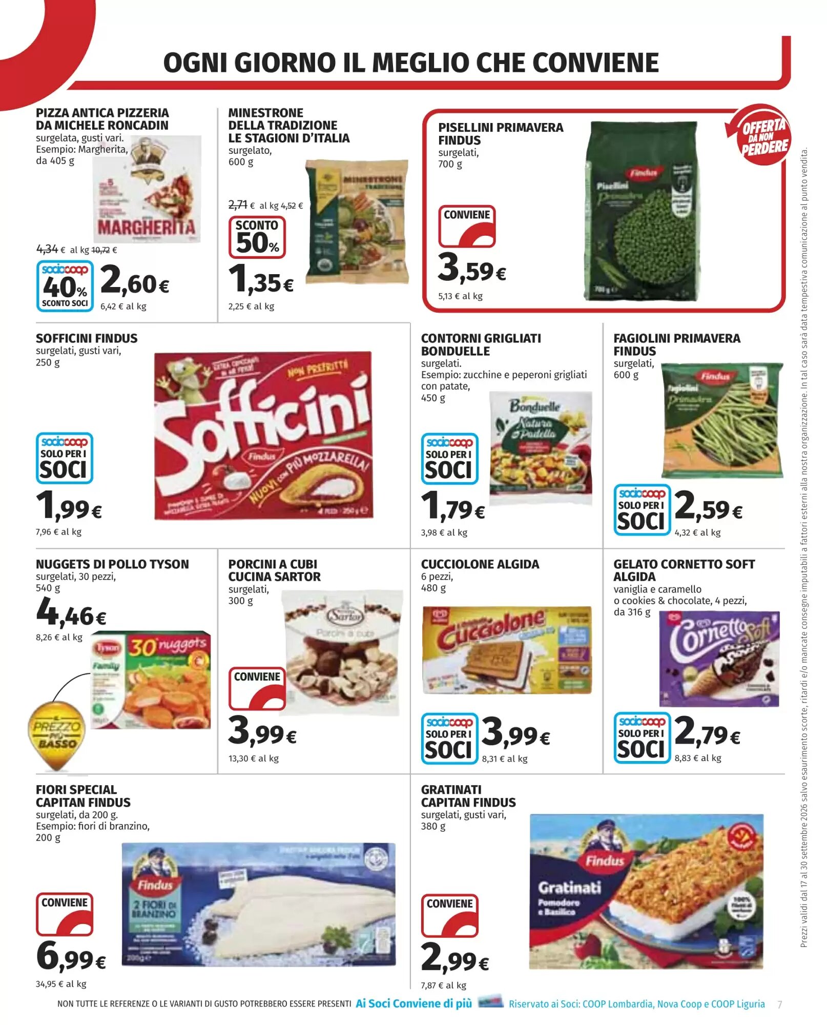Volantino promozionale Coop  valide dal 17/09/2026 - Pagina 7.