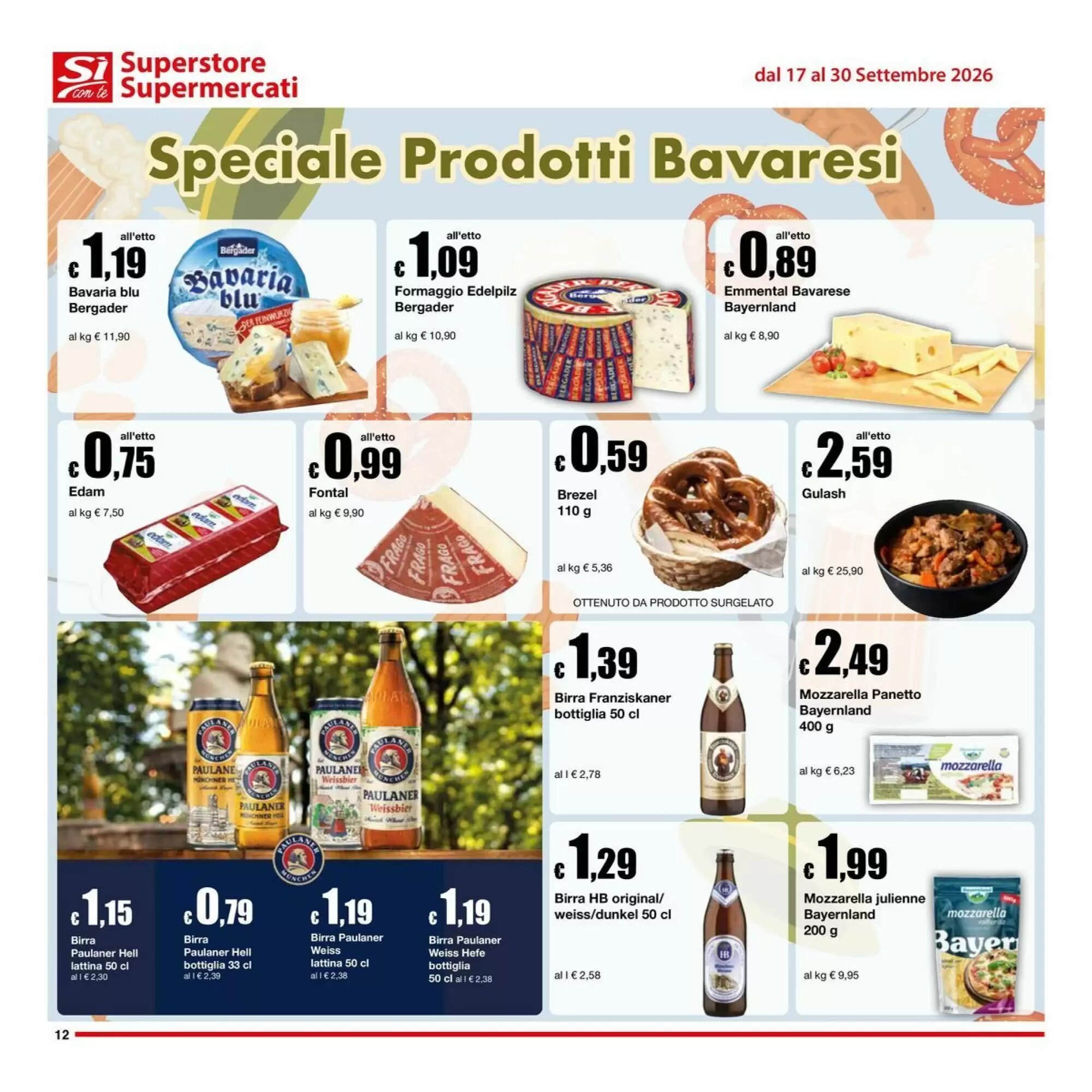 Volantino promozionale Sì con te  valide dal 17/09/2026 - Pagina 12.