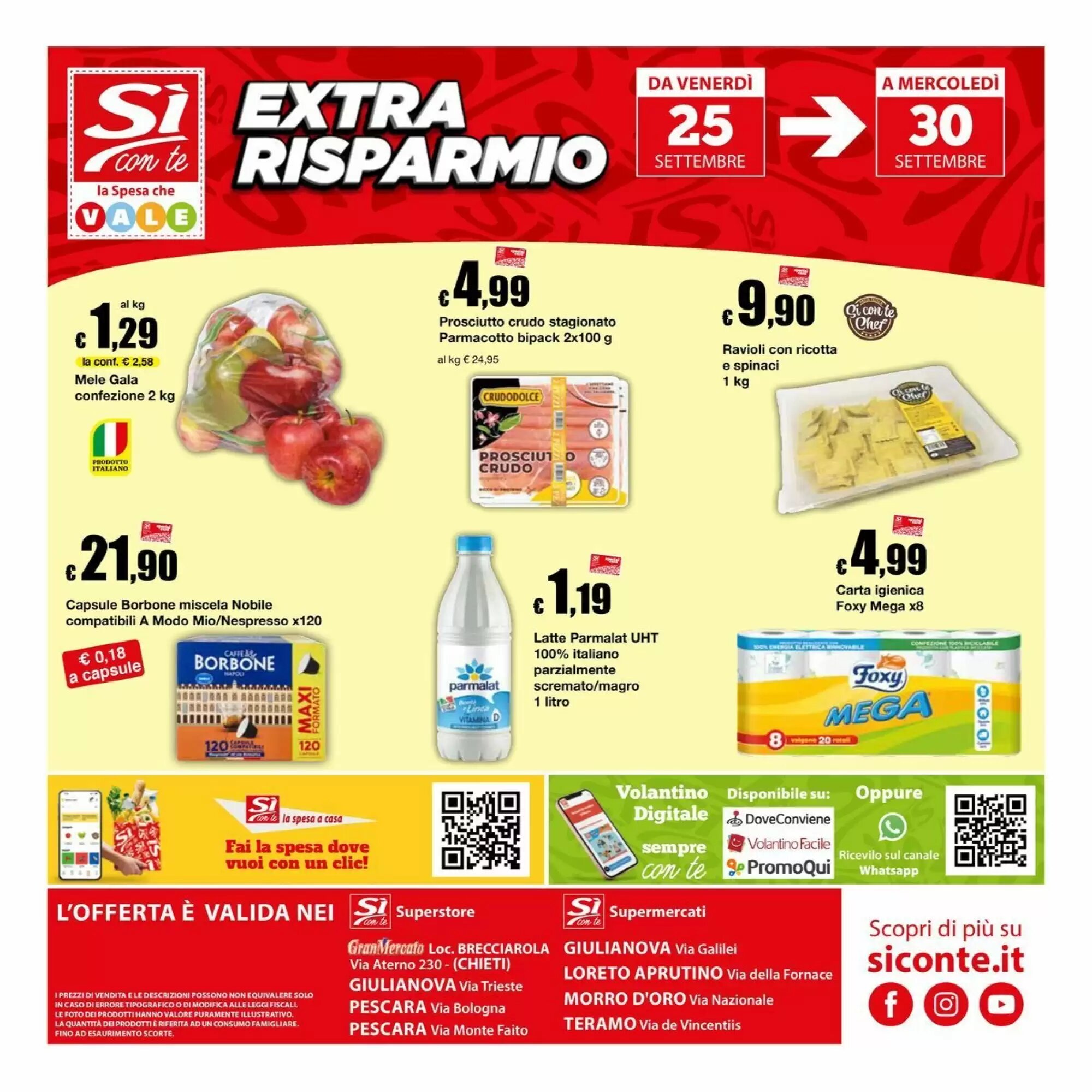 Volantino promozionale Sì con te  valide dal 17/09/2026 - Pagina 24.