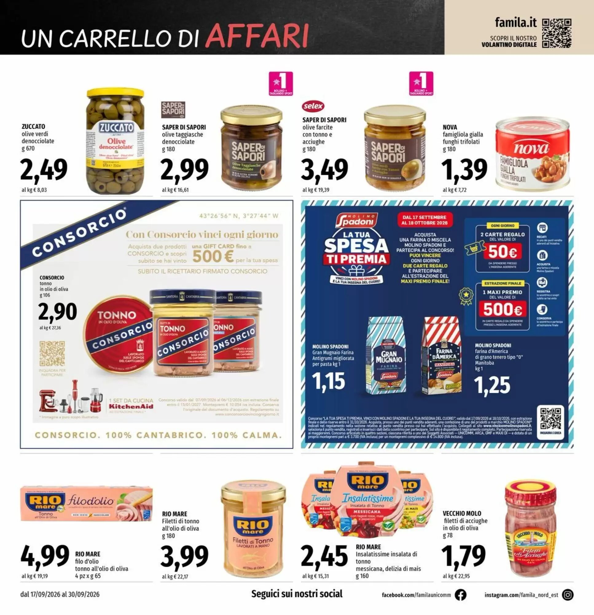 Volantino promozionale Famila Market  valide dal 17/09/2026 - Pagina 10.