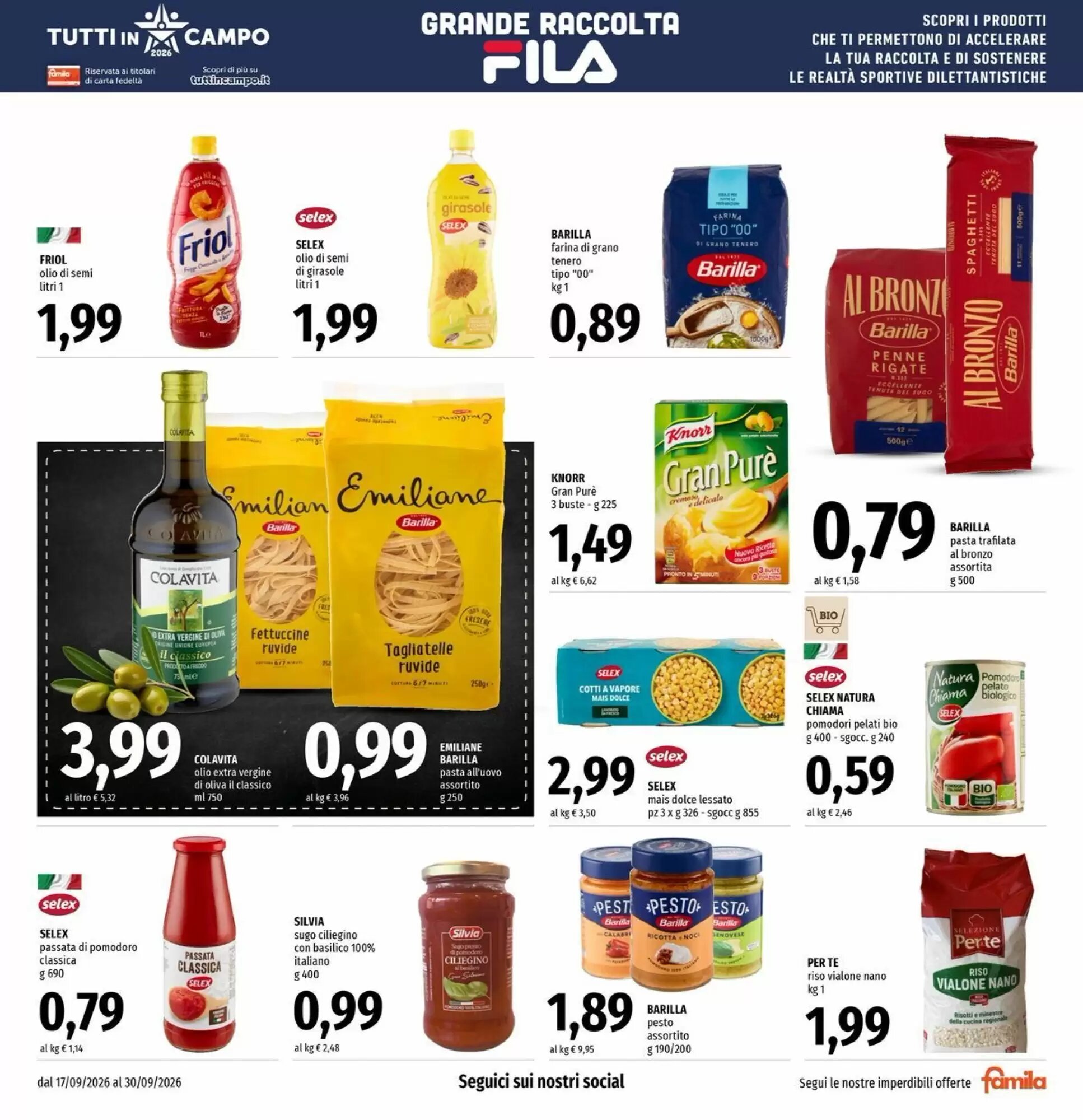 Volantino promozionale Famila Market  valide dal 17/09/2026 - Pagina 11.
