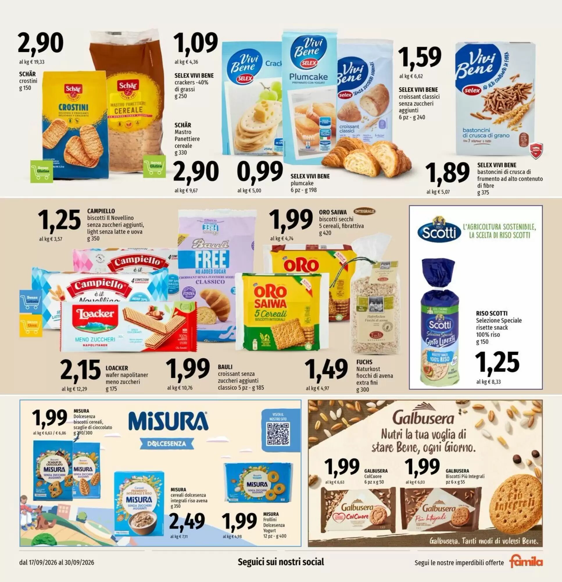 Volantino promozionale Famila Market  valide dal 17/09/2026 - Pagina 13.