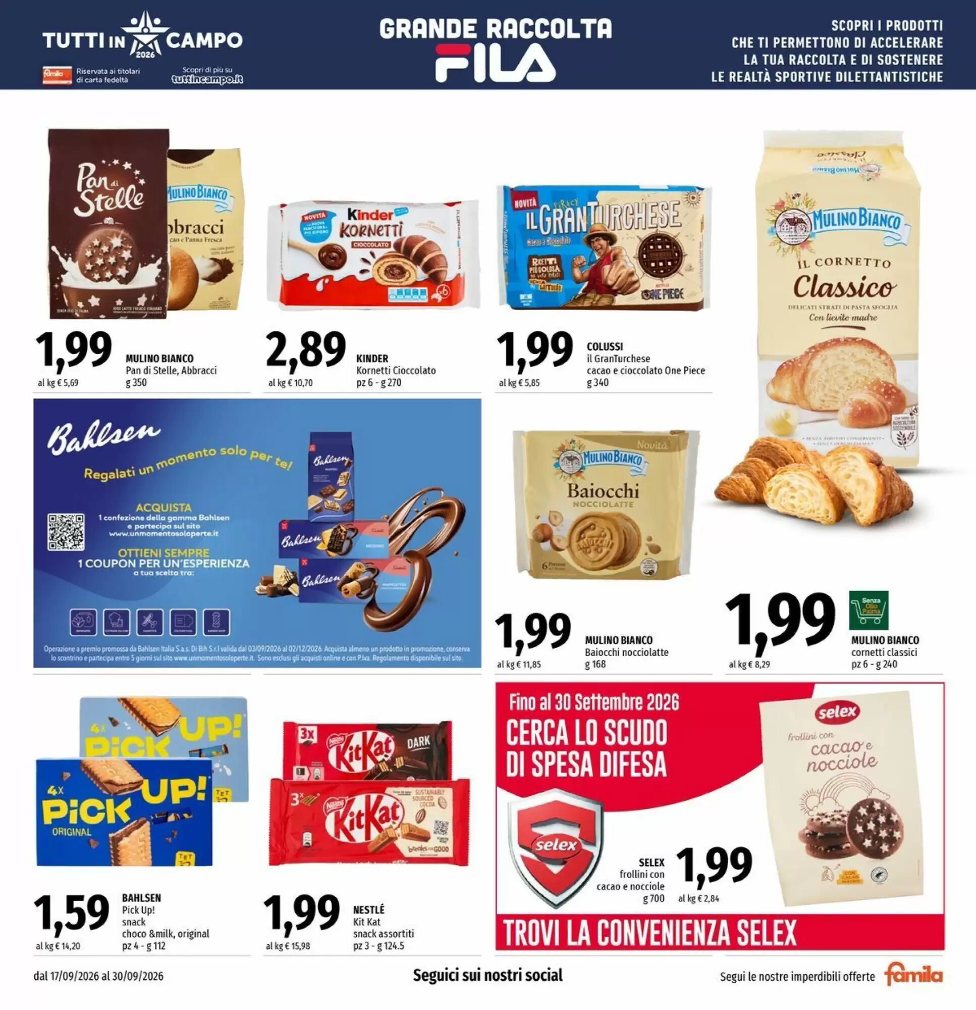 Volantino promozionale Famila Market  valide dal 17/09/2026 - Pagina 15.