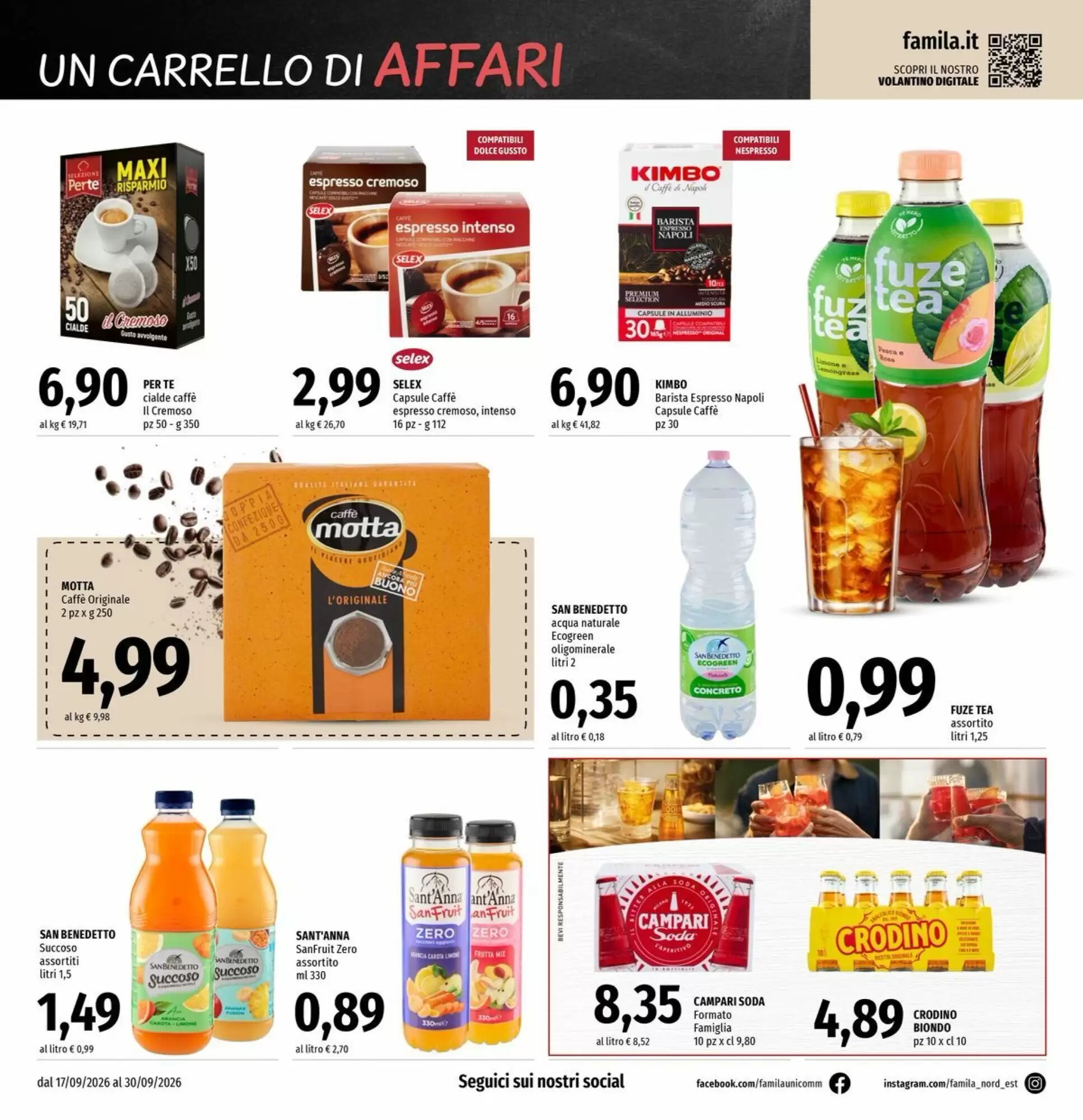 Volantino promozionale Famila Market  valide dal 17/09/2026 - Pagina 16.