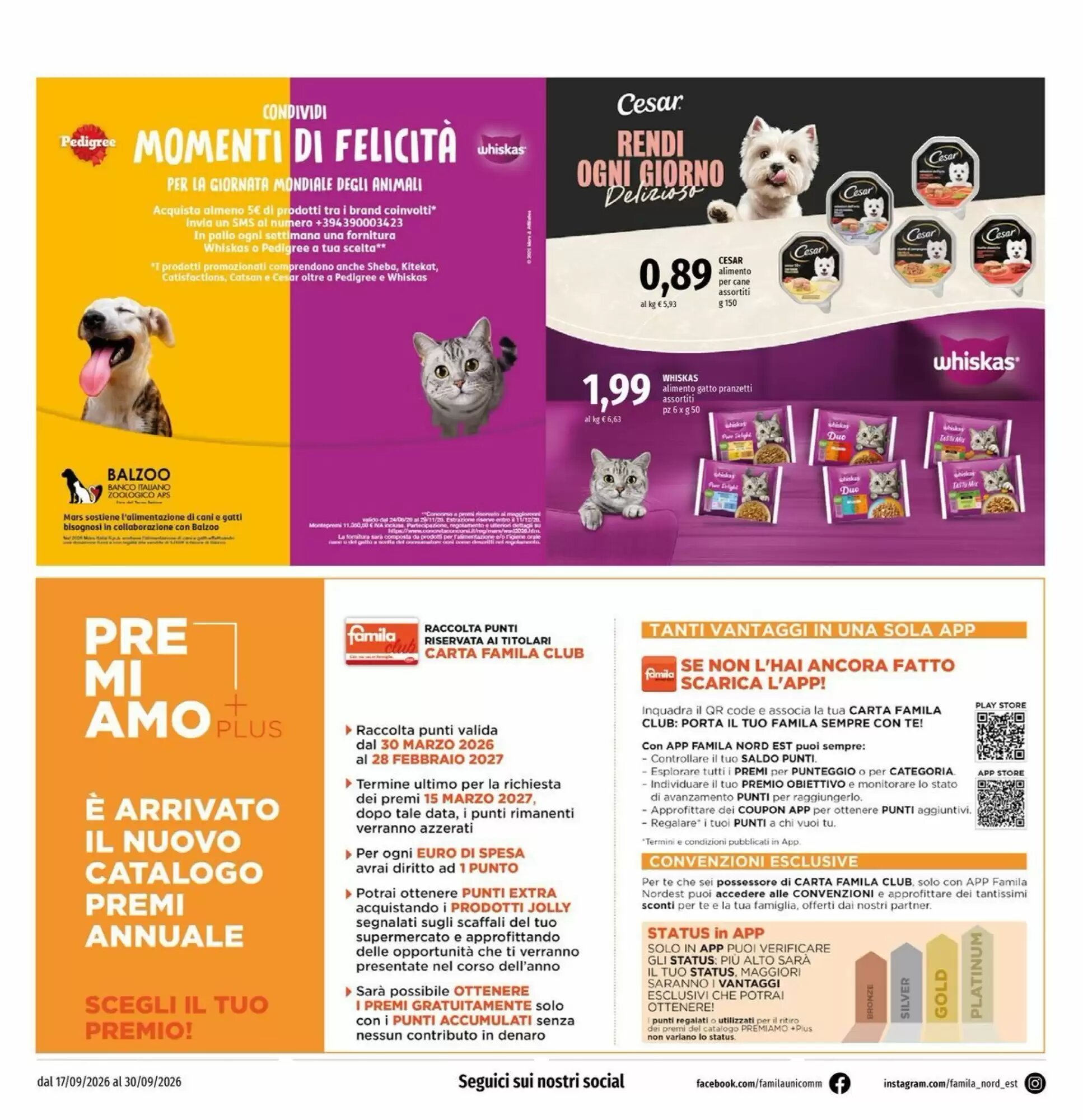 Volantino promozionale Famila Market  valide dal 17/09/2026 - Pagina 20.