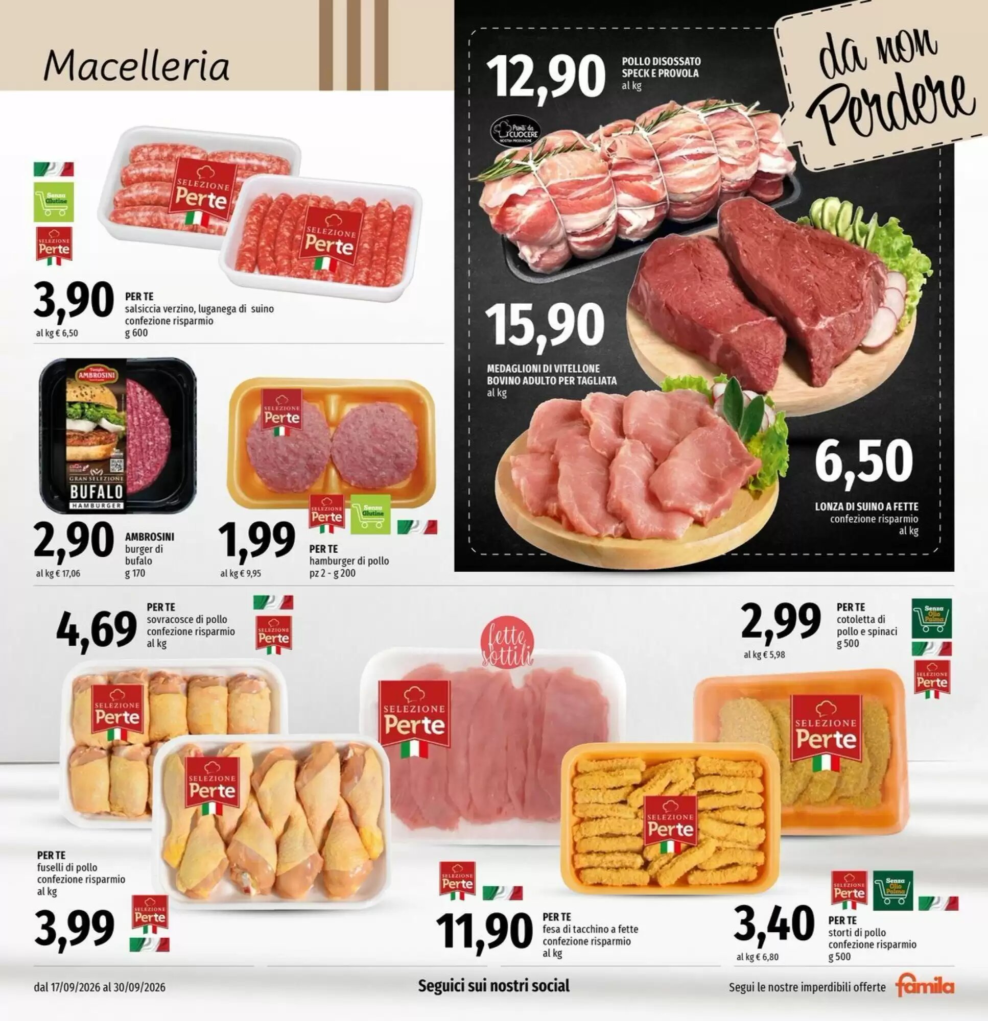 Volantino promozionale Famila Market  valide dal 17/09/2026 - Pagina 3.