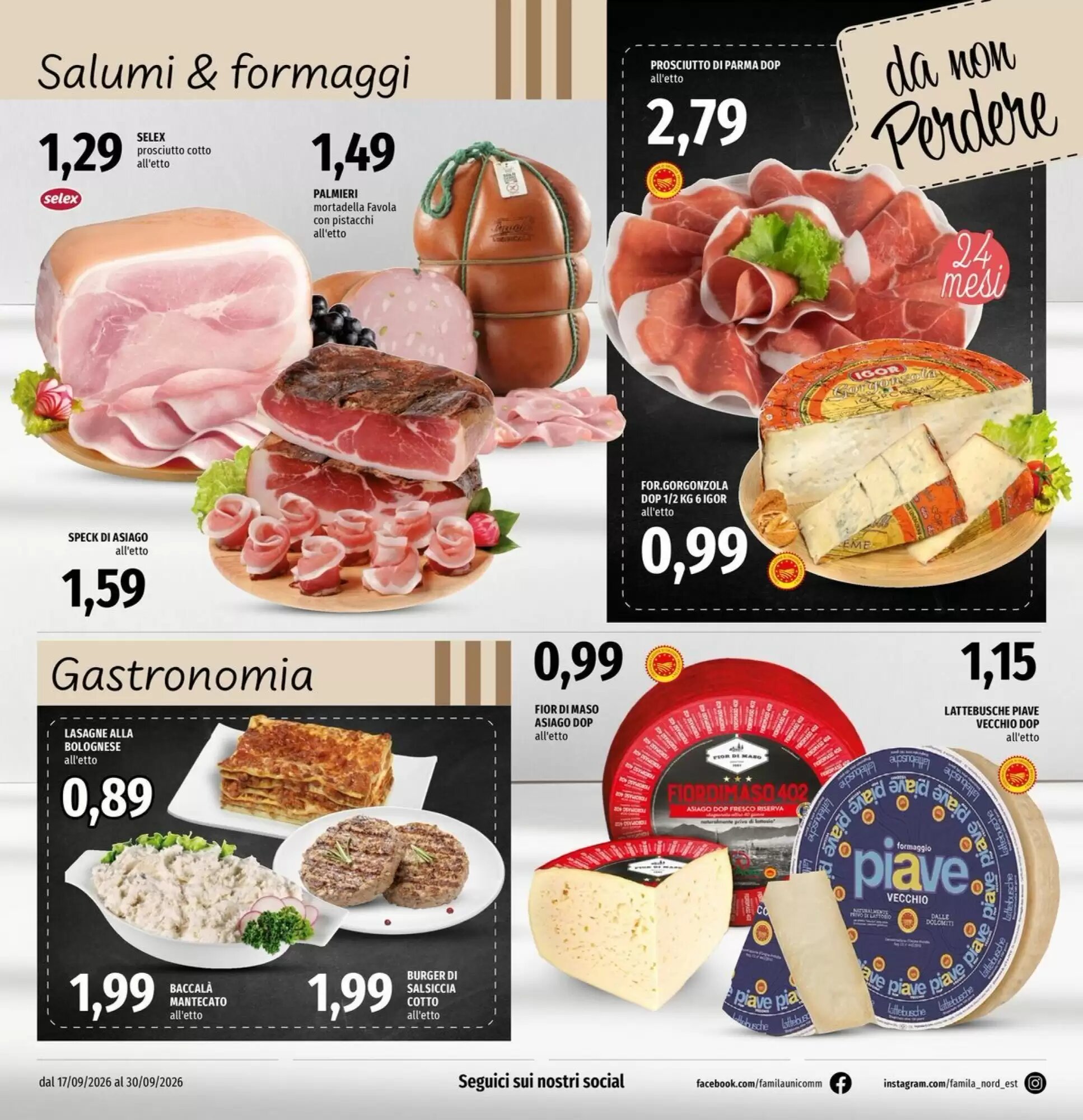 Volantino promozionale Famila Market  valide dal 17/09/2026 - Pagina 4.