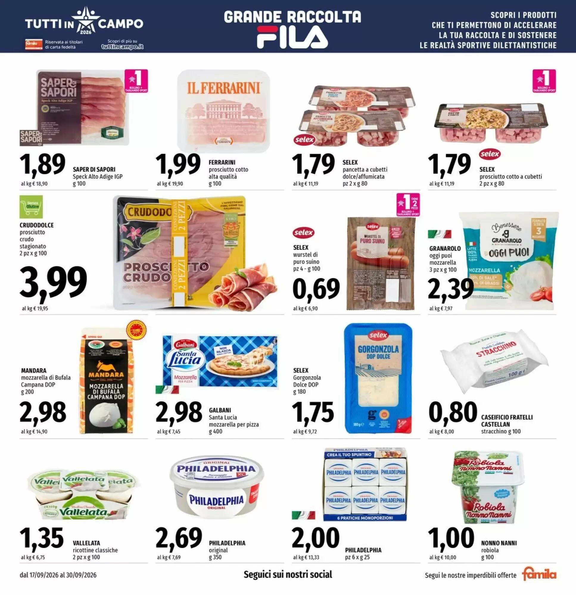 Volantino promozionale Famila Market  valide dal 17/09/2026 - Pagina 5.
