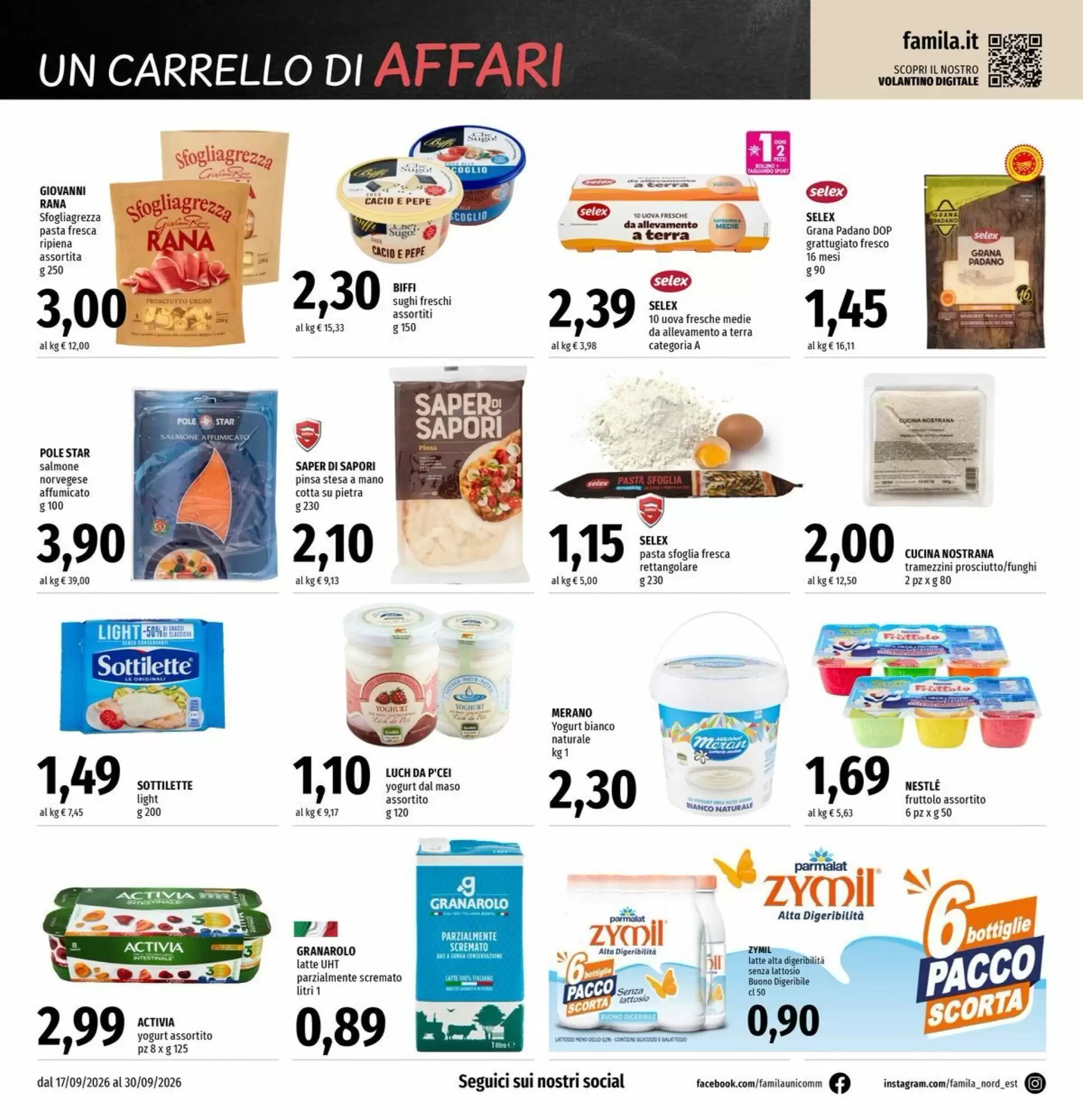 Volantino promozionale Famila Market  valide dal 17/09/2026 - Pagina 6.