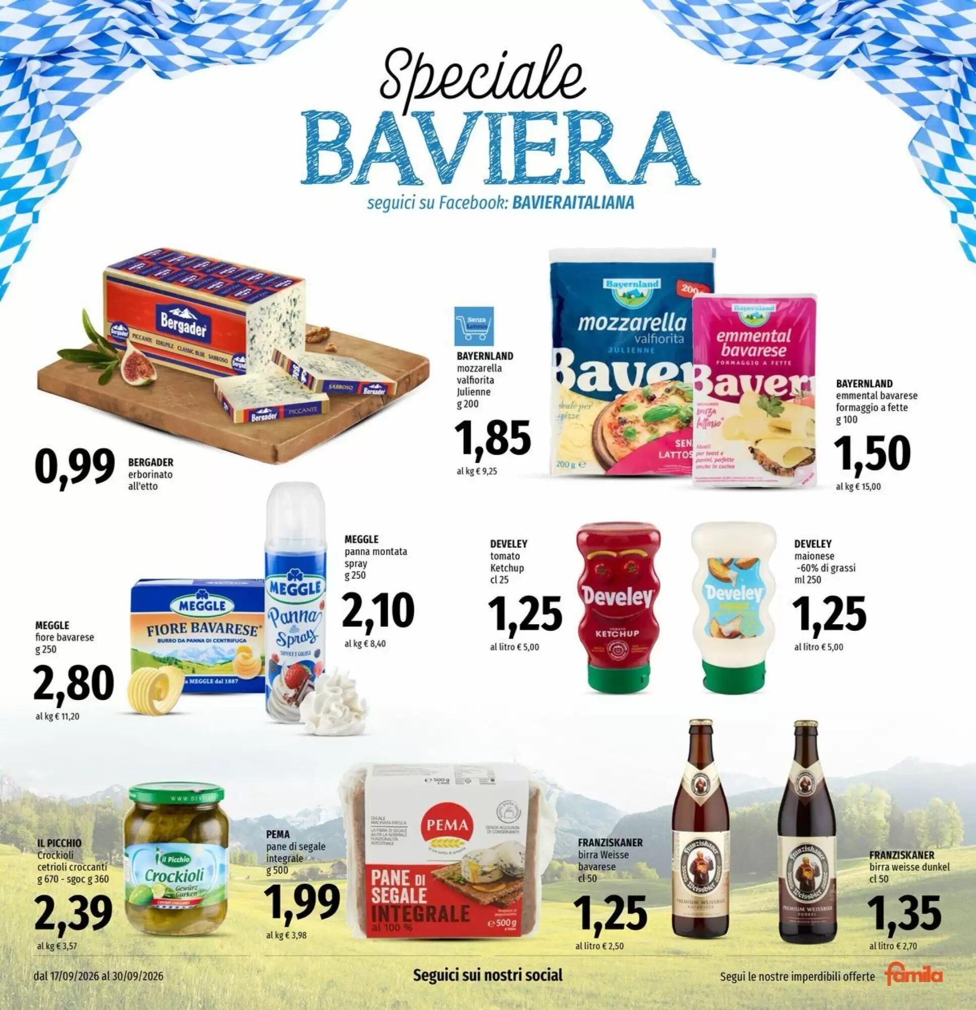 Volantino promozionale Famila Market  valide dal 17/09/2026 - Pagina 9.