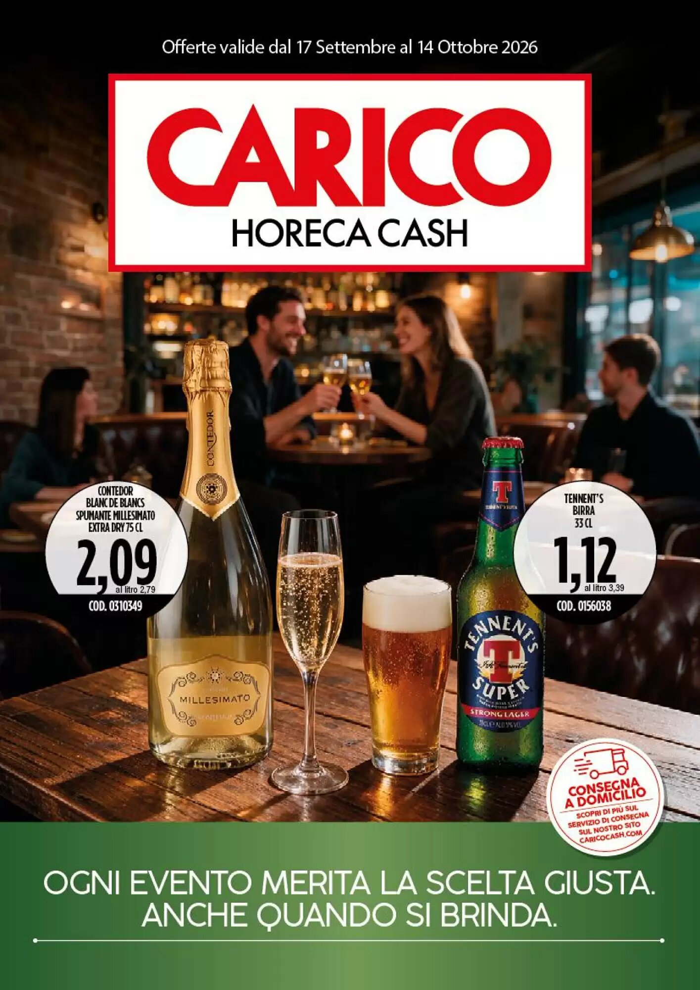 Volantino promozionale Carico Cash & Carry  valide dal 17/09/2026 - Pagina 1.