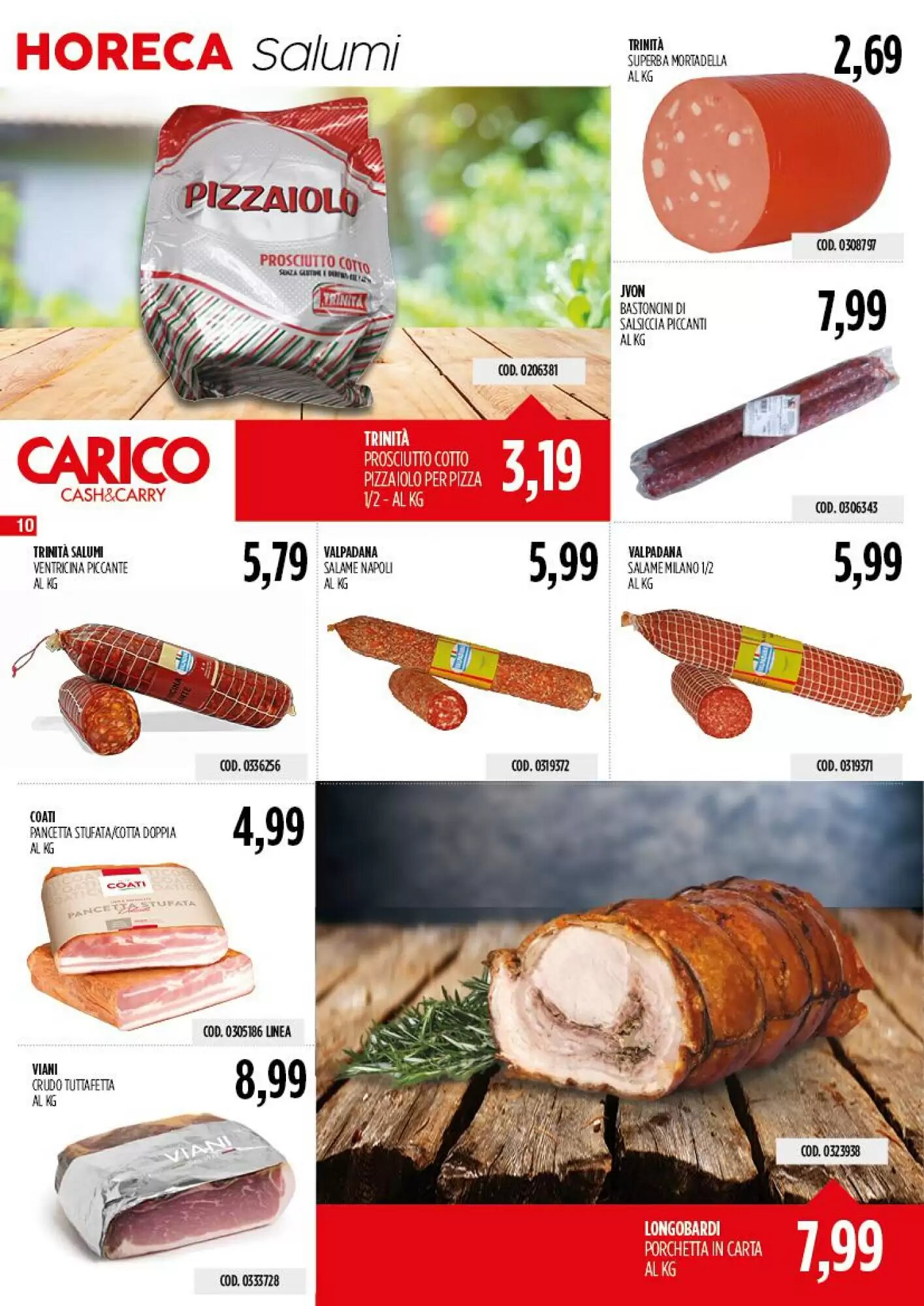 Volantino promozionale Carico Cash & Carry  valide dal 17/09/2026 - Pagina 10.