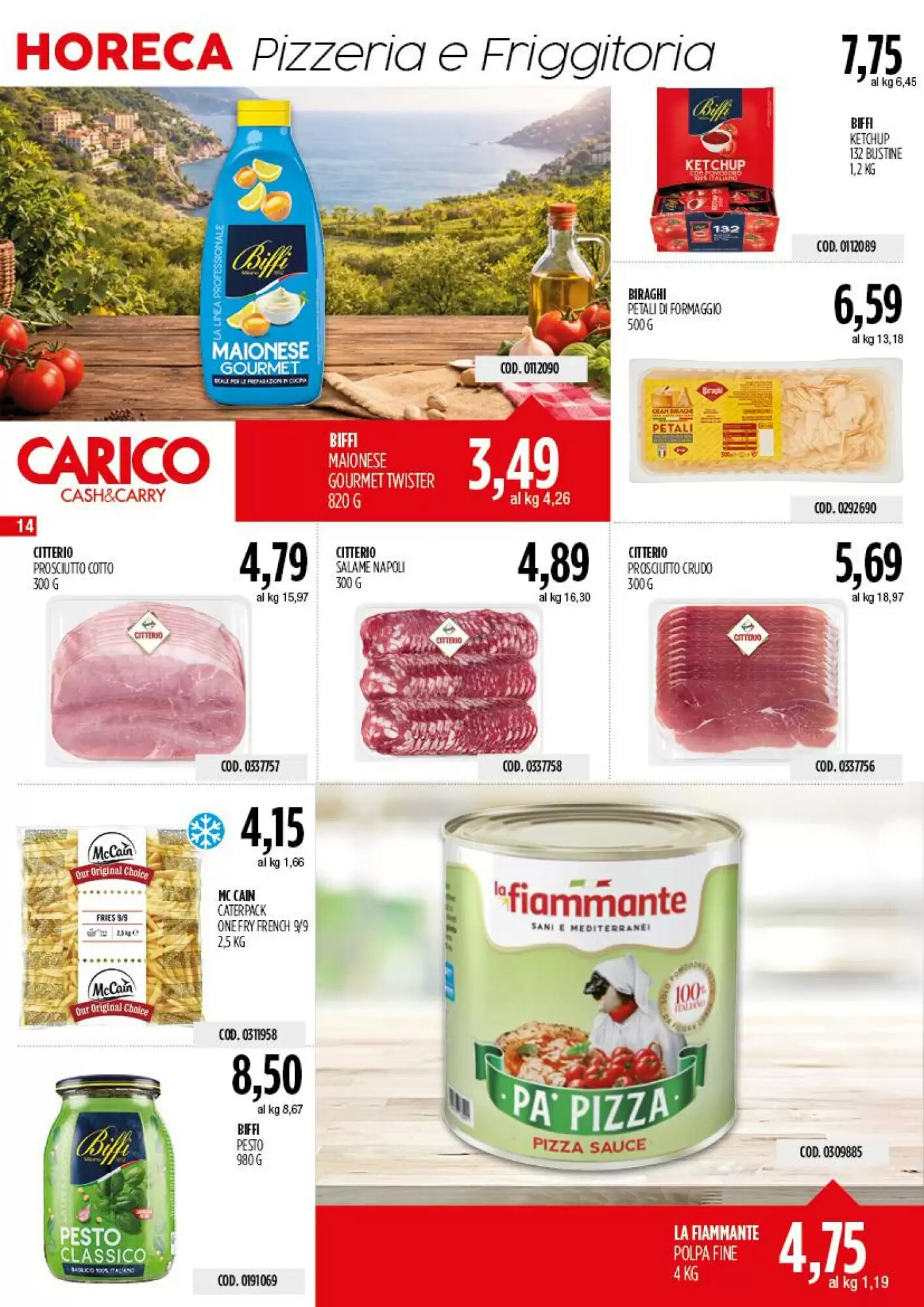 Volantino promozionale Carico Cash & Carry  valide dal 17/09/2026 - Pagina 14.