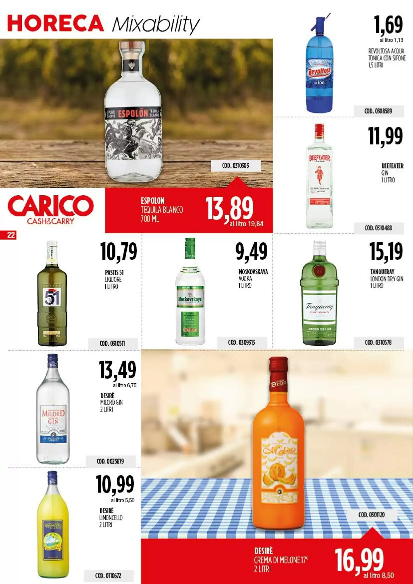 Volantino promozionale Carico Cash & Carry  valide dal 17/09/2026 - Pagina 22.