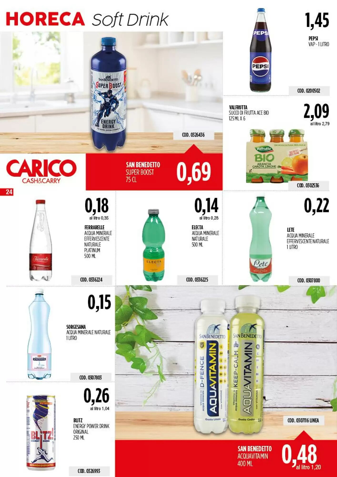 Volantino promozionale Carico Cash & Carry  valide dal 17/09/2026 - Pagina 24.