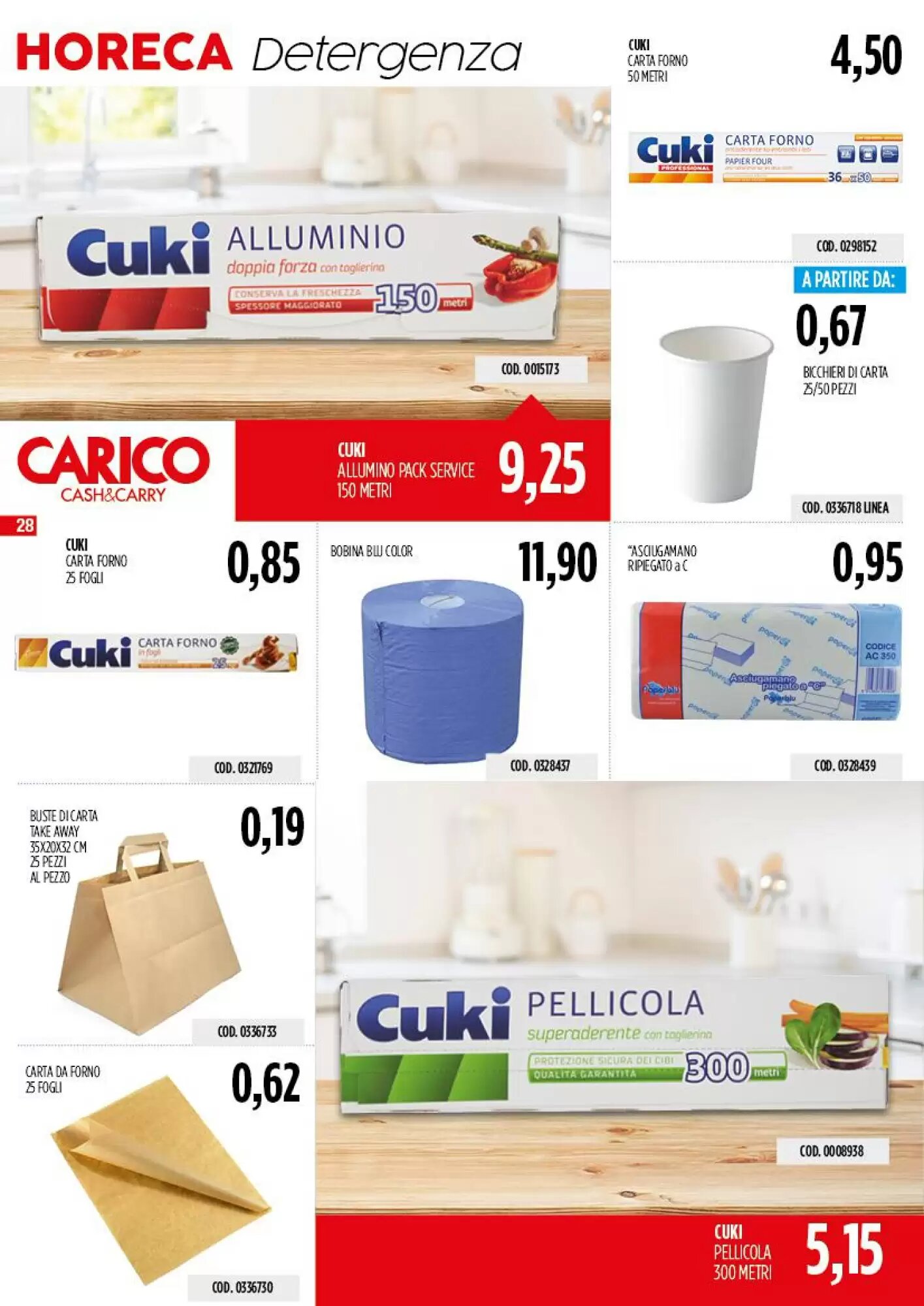 Volantino promozionale Carico Cash & Carry  valide dal 17/09/2026 - Pagina 28.