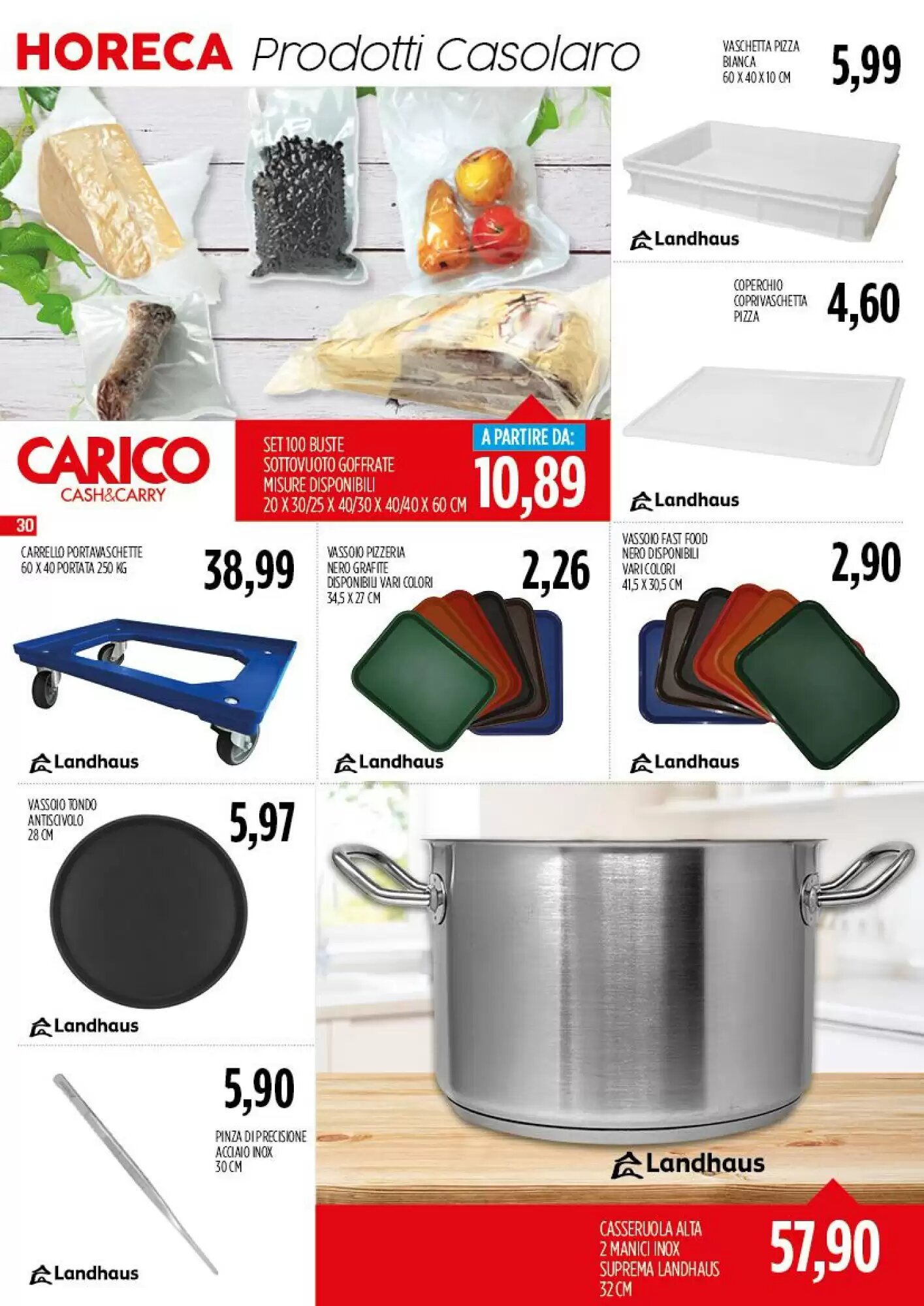 Volantino promozionale Carico Cash & Carry  valide dal 17/09/2026 - Pagina 30.