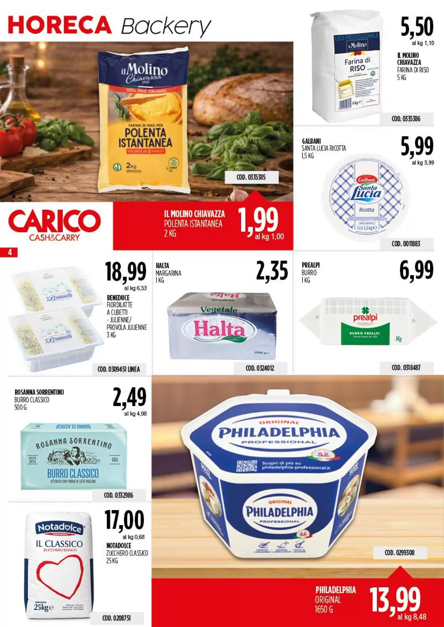 Volantino promozionale Carico Cash & Carry  valide dal 17/09/2026 - Pagina 4.