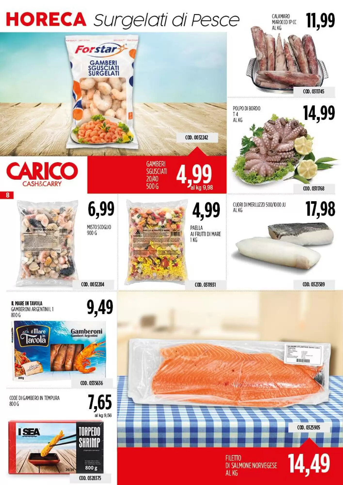Volantino promozionale Carico Cash & Carry  valide dal 17/09/2026 - Pagina 8.