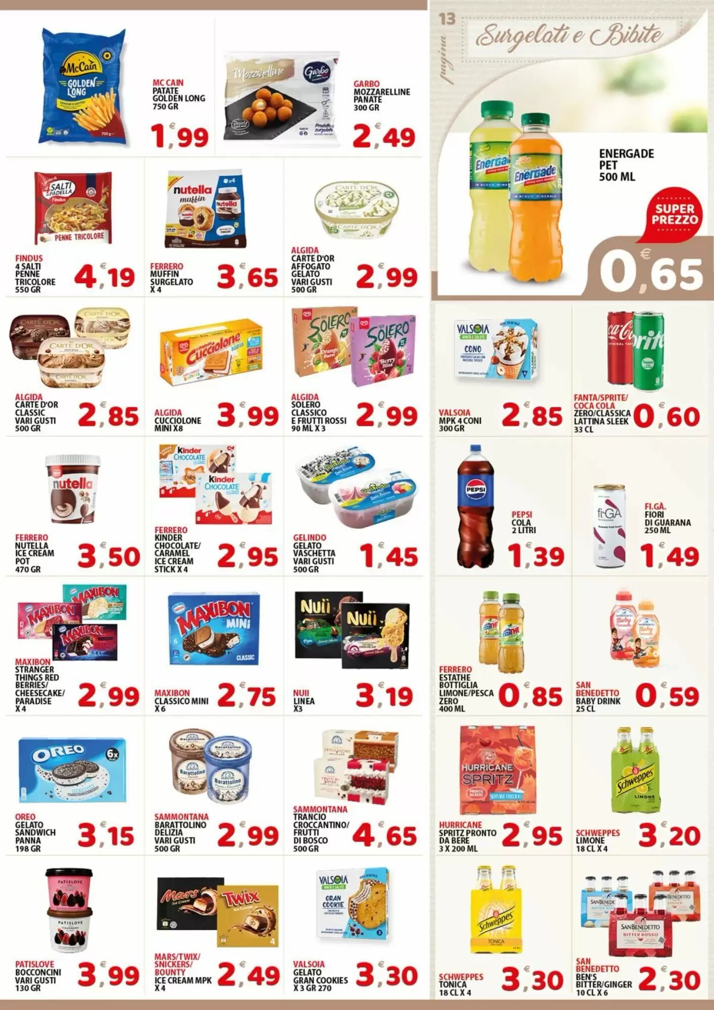 Volantino promozionale Premium Supermercati  valide dal 17/09/2026 - Pagina 13.