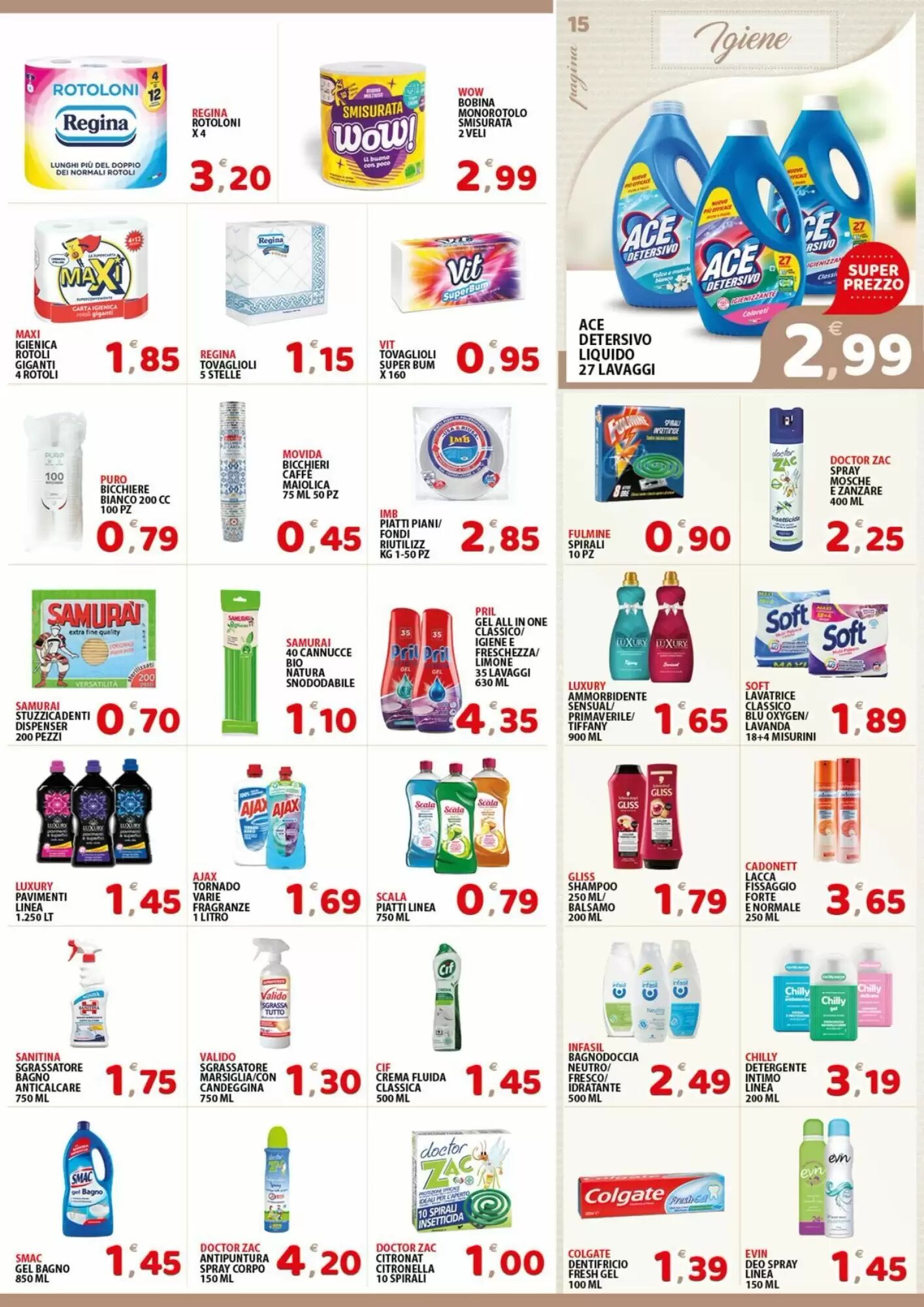 Volantino promozionale Premium Supermercati  valide dal 17/09/2026 - Pagina 15.