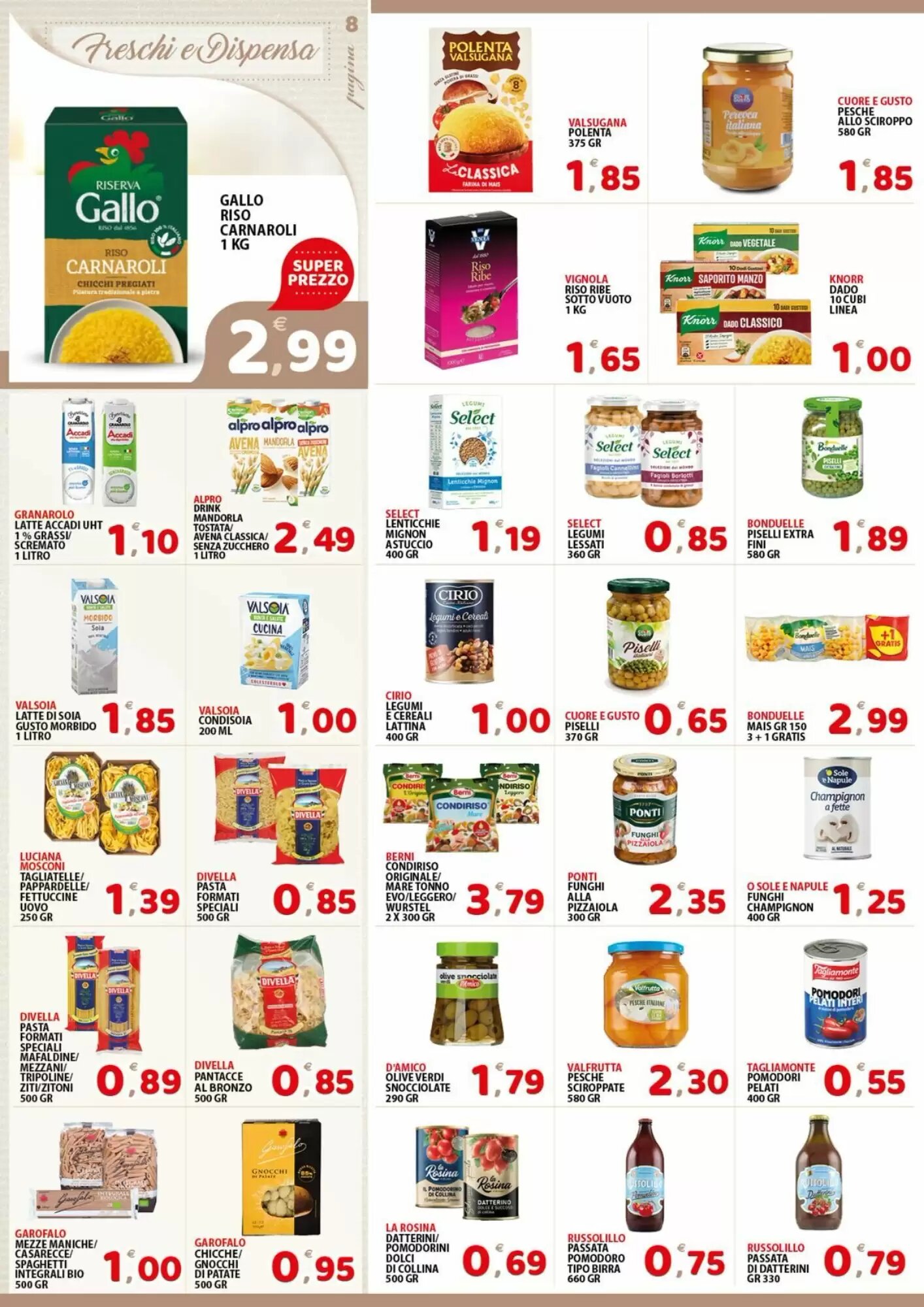 Volantino promozionale Premium Supermercati  valide dal 17/09/2026 - Pagina 8.