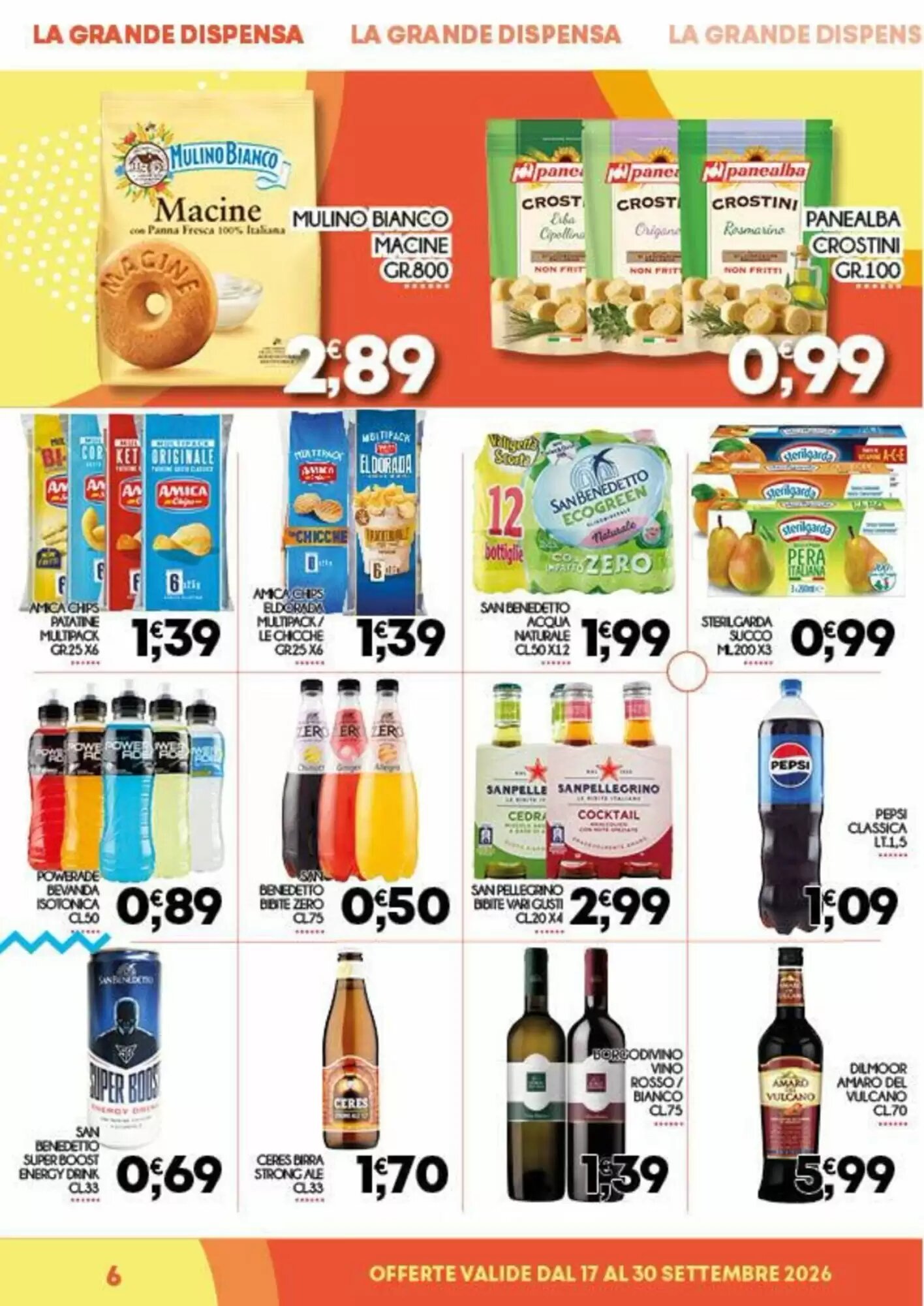 Volantino promozionale Enne Market  valide dal 17/09/2026 - Pagina 6.