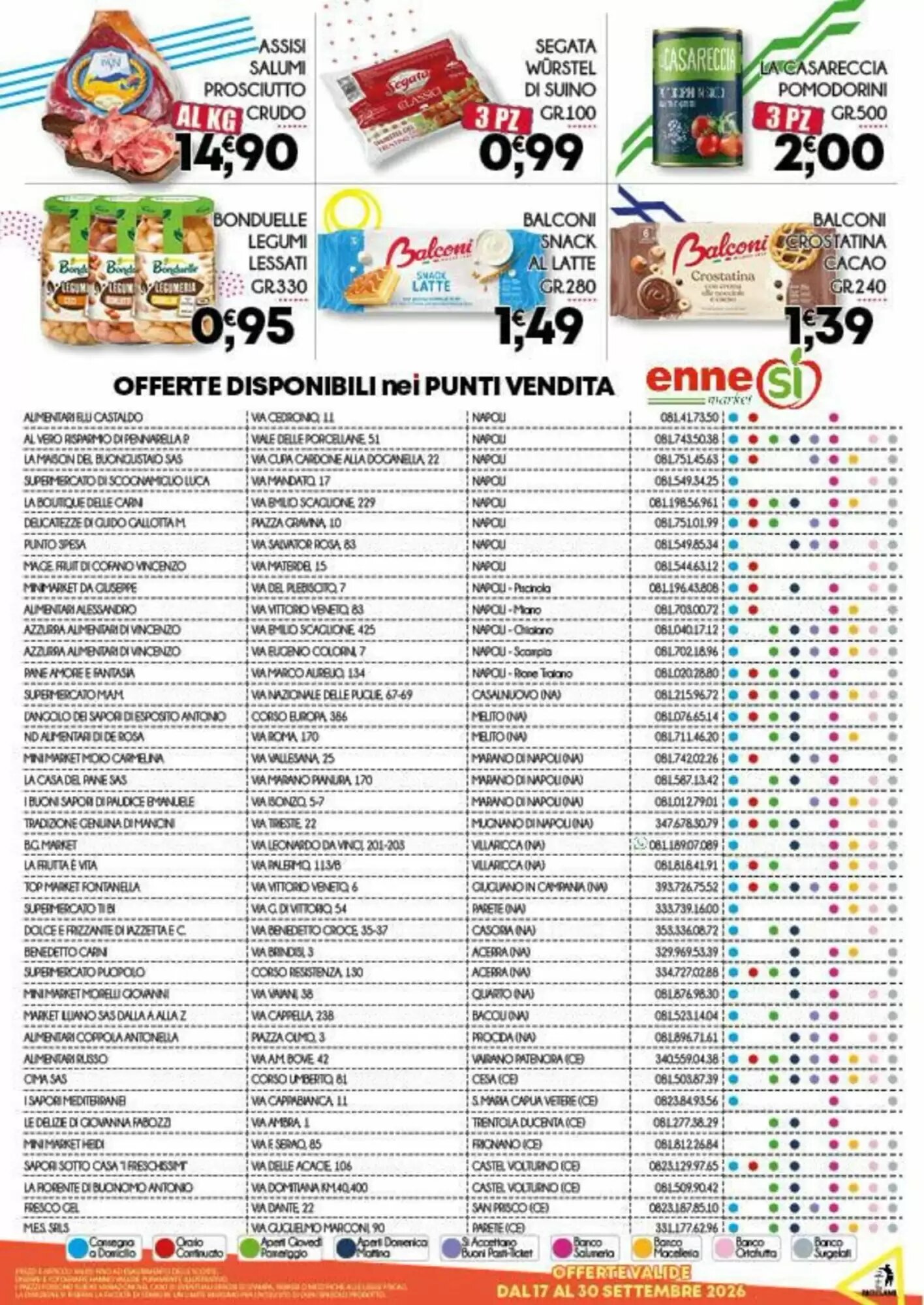 Volantino promozionale Enne Market  valide dal 17/09/2026 - Pagina 8.