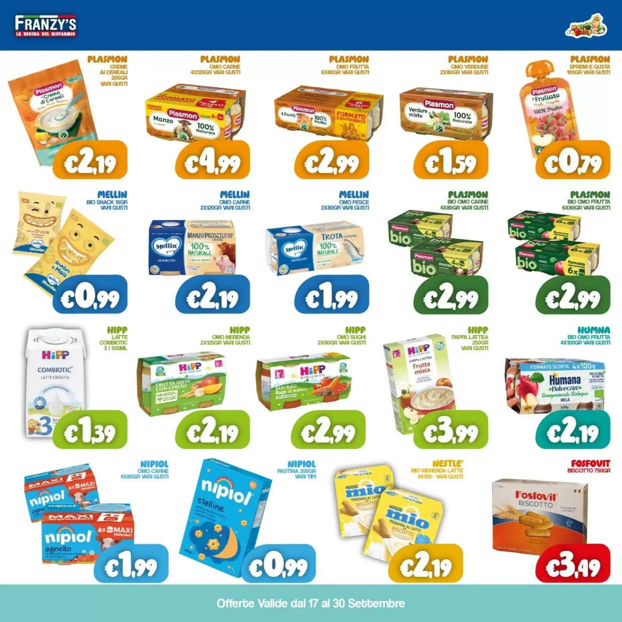 Volantino promozionale Franzy's  valide dal 17/09/2026 - Pagina 2.