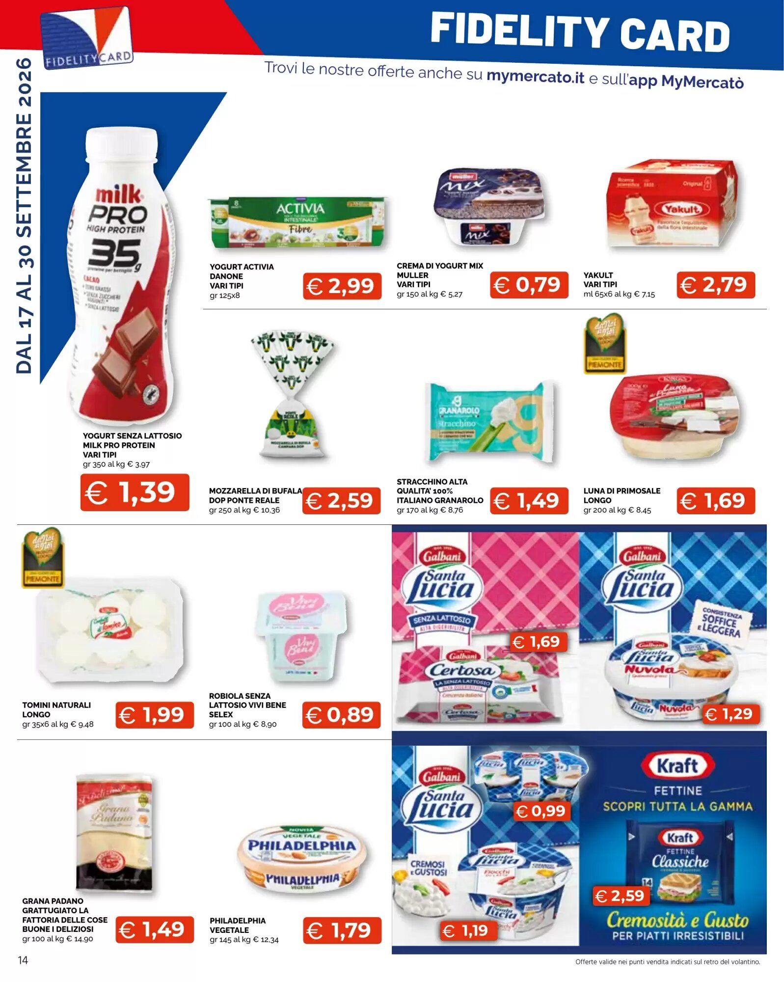 Volantino promozionale Mercatò Big  valide dal 17/09/2026 - Pagina 14.