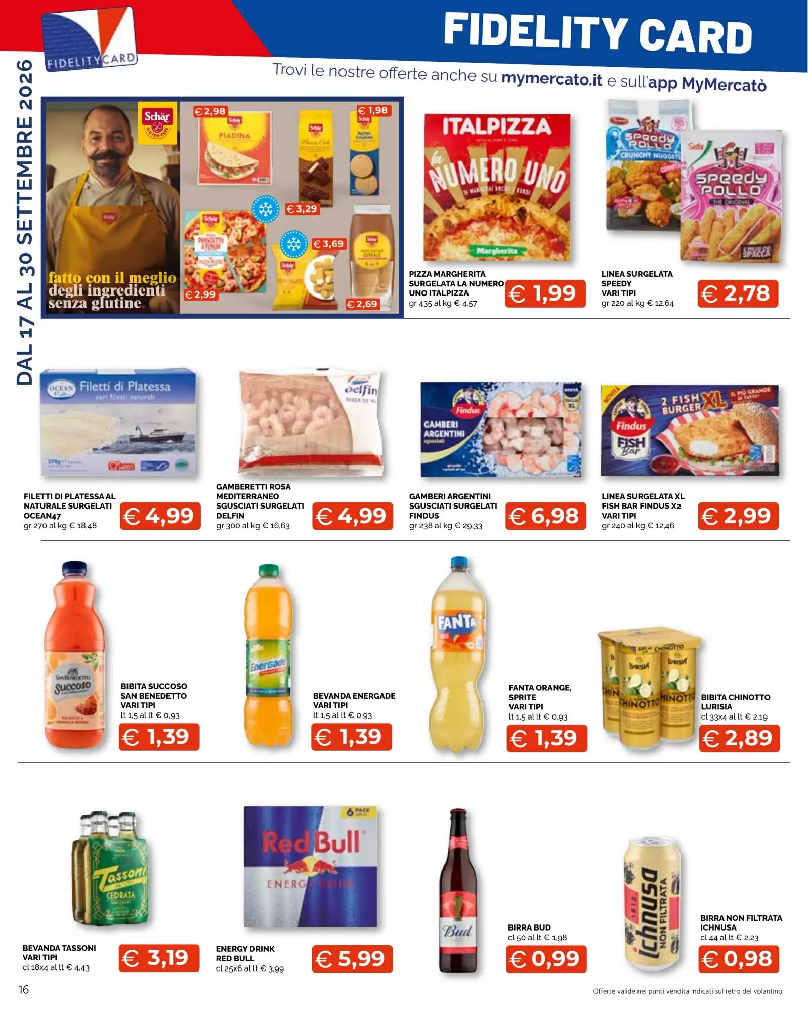 Volantino promozionale Mercatò Big  valide dal 17/09/2026 - Pagina 16.