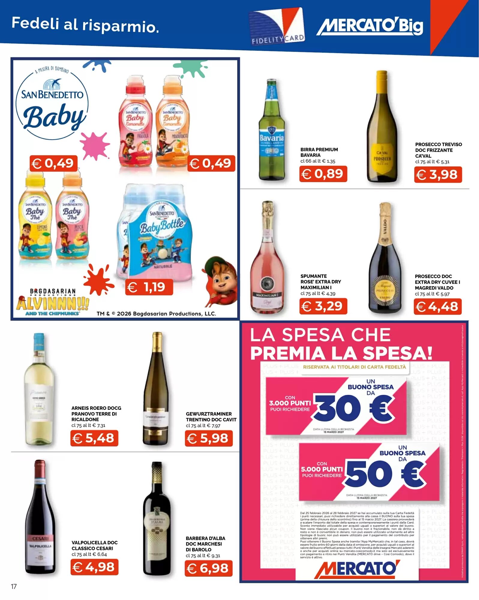 Volantino promozionale Mercatò Big  valide dal 17/09/2026 - Pagina 17.