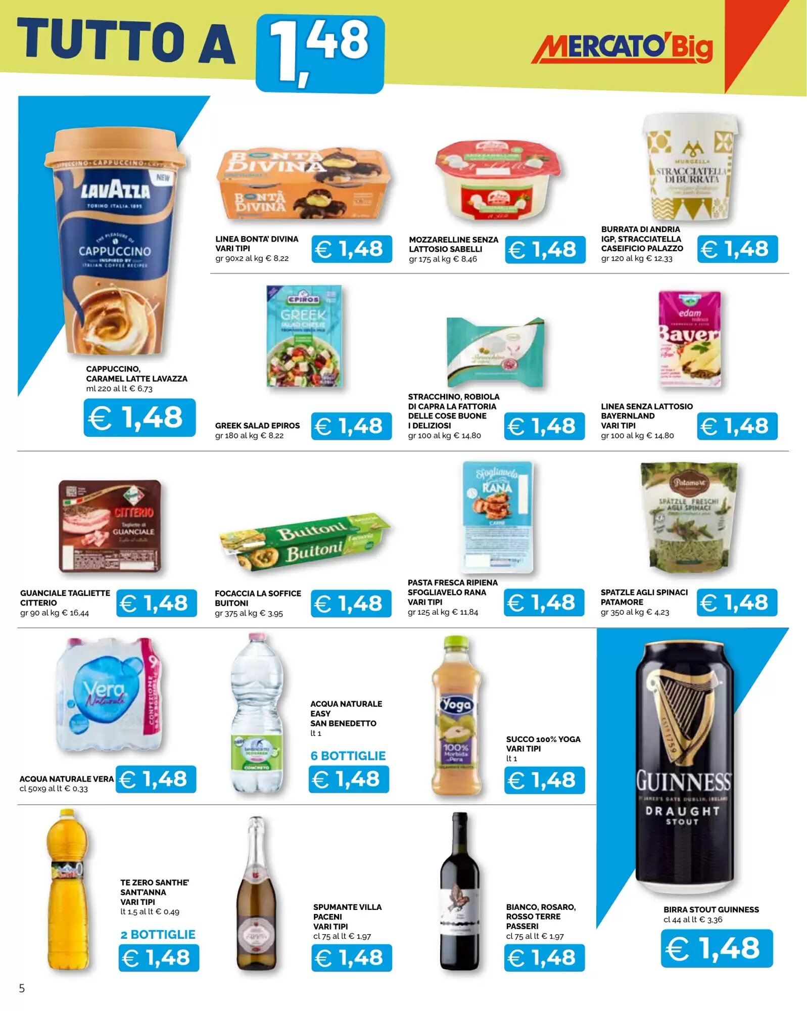 Volantino promozionale Mercatò Big  valide dal 17/09/2026 - Pagina 5.