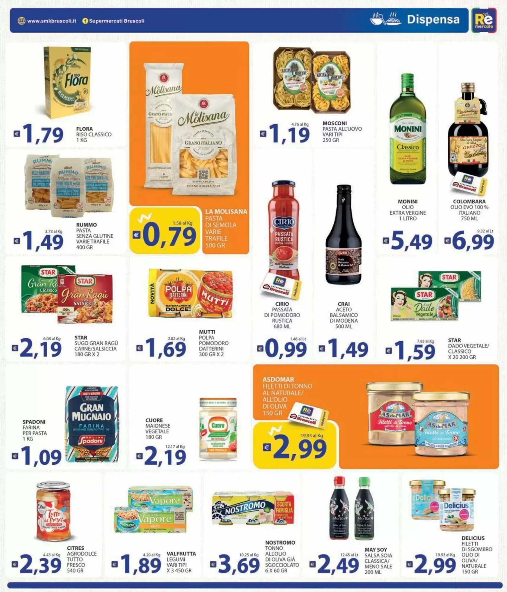 Volantino promozionale Supermercati Bruscoli  valide dal 18/09/2026 - Pagina 9.