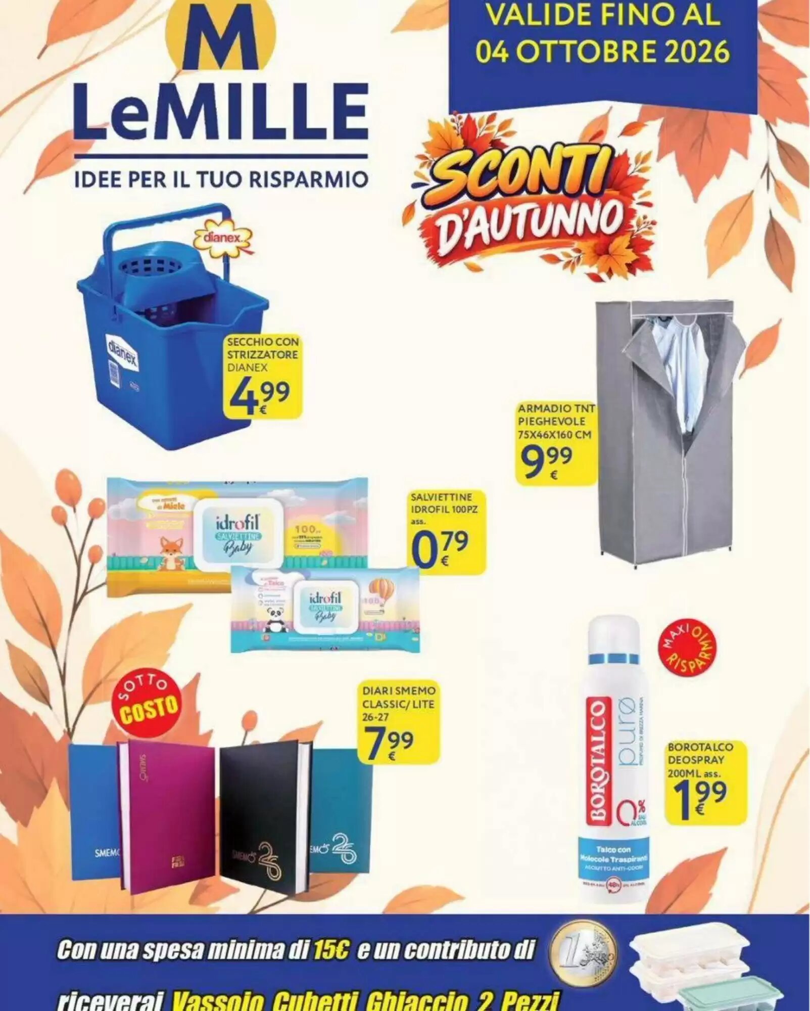 Volantino promozionale Le Mille valide dal 18/09/2026 - Pagina 1.