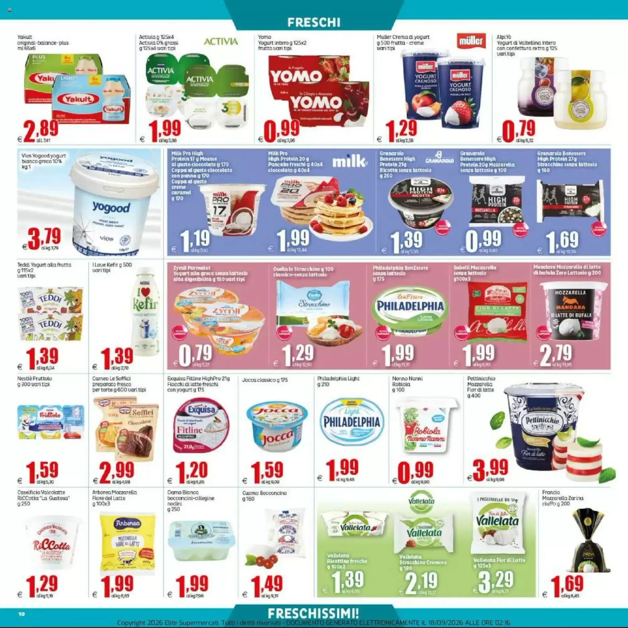 Volantino promozionale Elite  valide dal 18/09/2026 - Pagina 10.