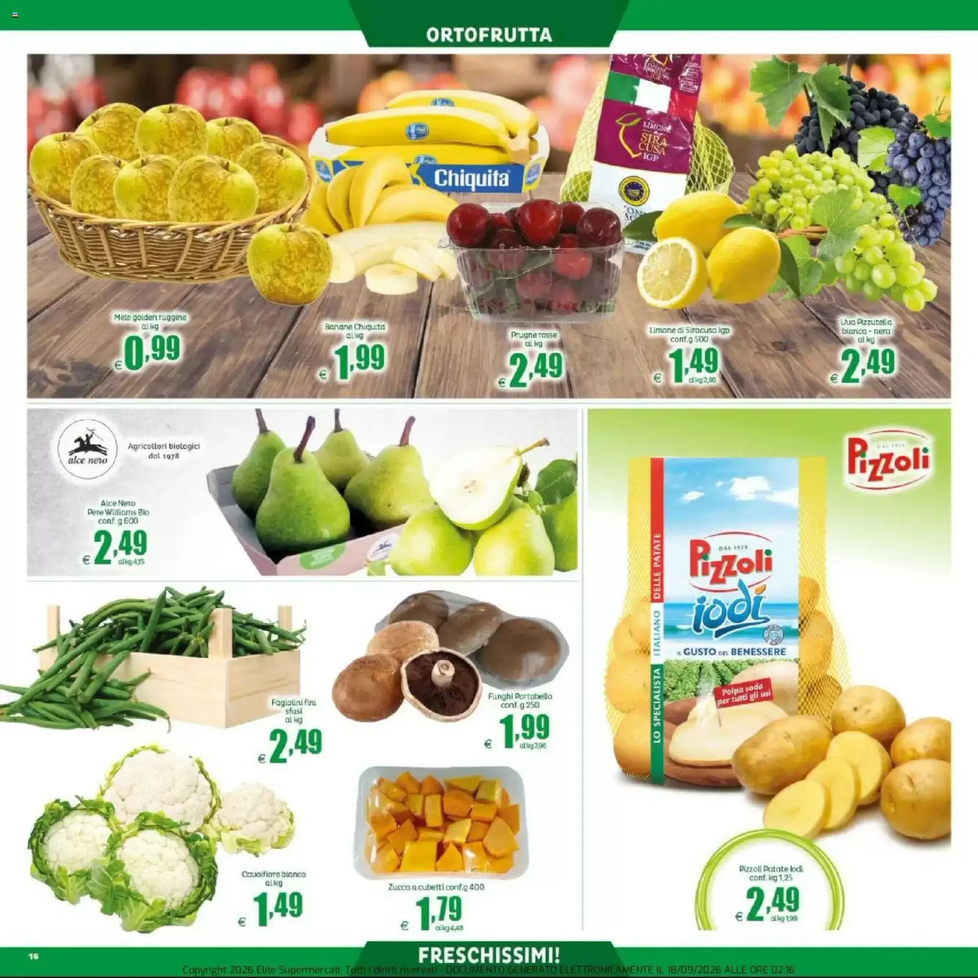 Volantino promozionale Elite  valide dal 18/09/2026 - Pagina 16.