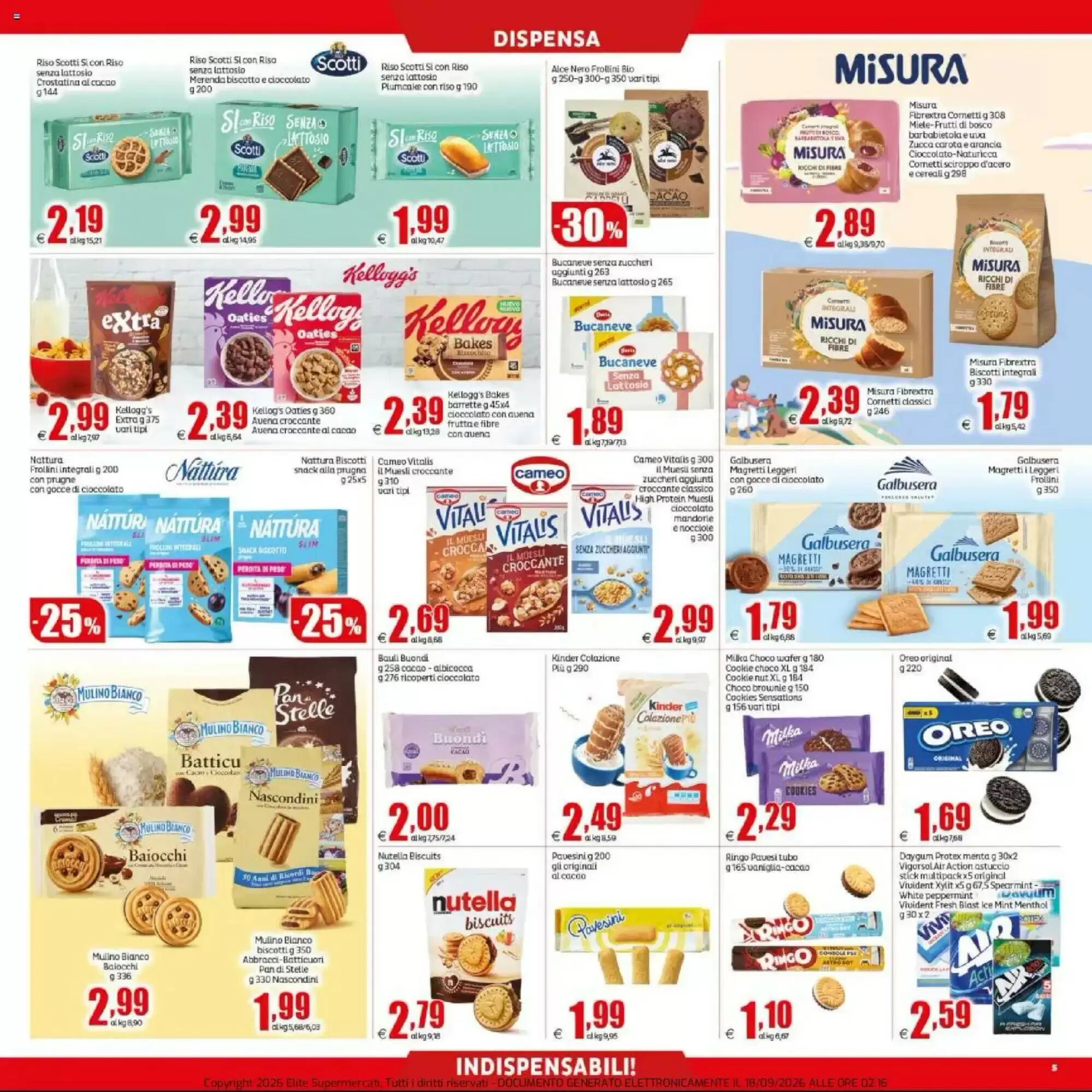 Volantino promozionale Elite  valide dal 18/09/2026 - Pagina 5.