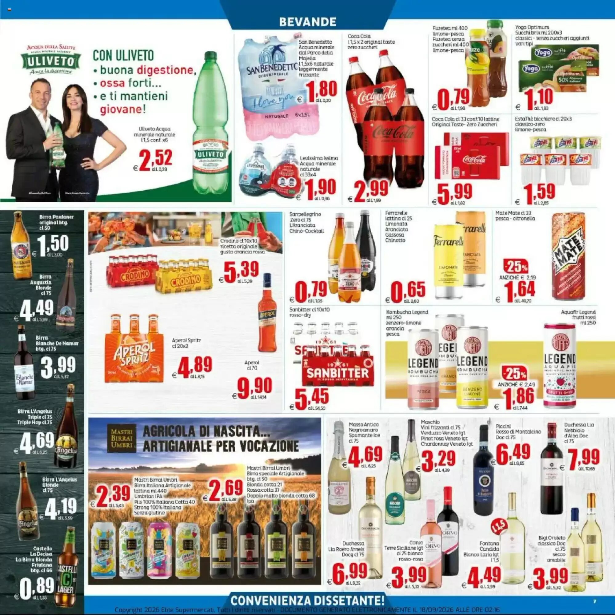 Volantino promozionale Elite  valide dal 18/09/2026 - Pagina 7.