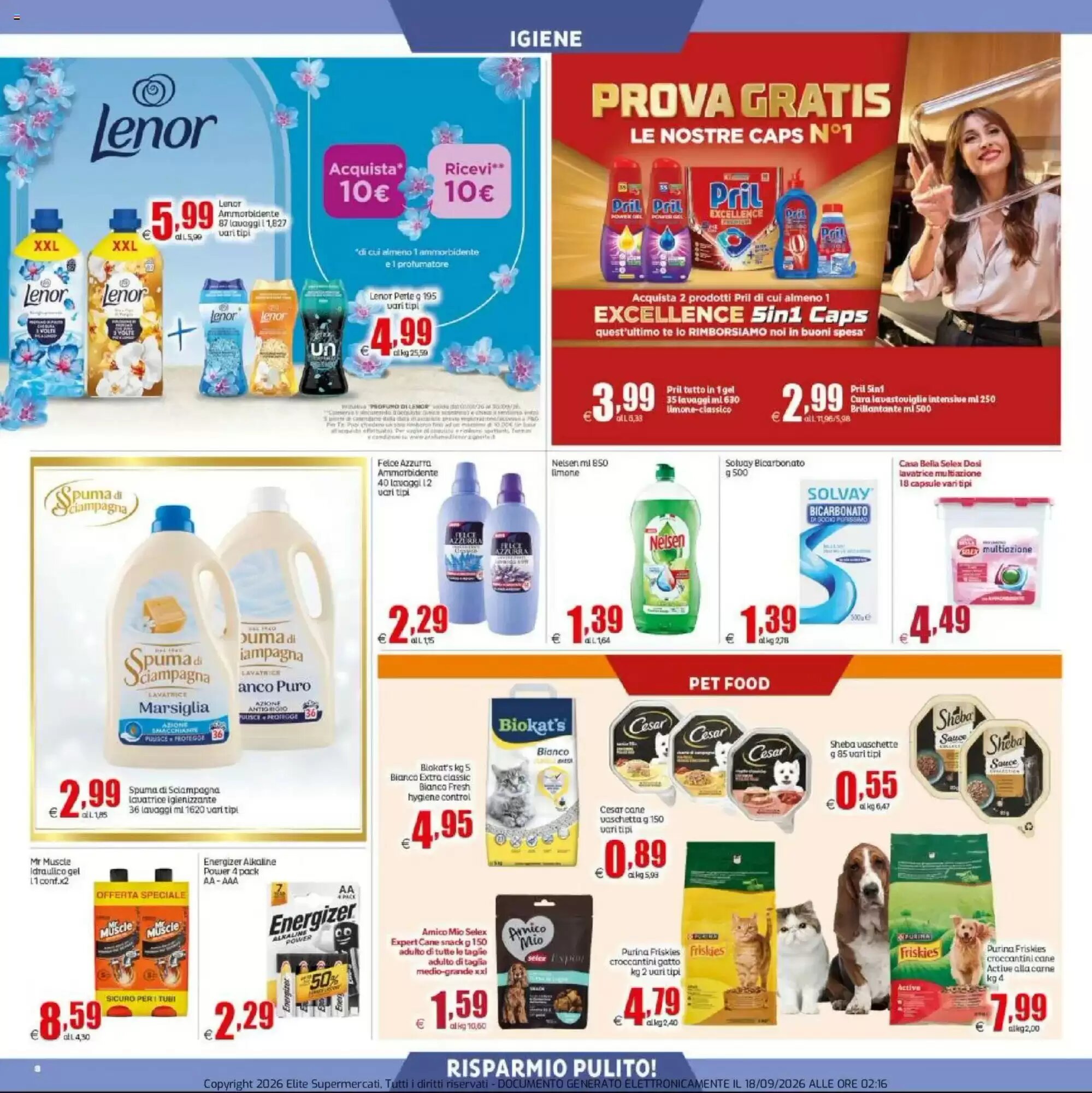 Volantino promozionale Elite  valide dal 18/09/2026 - Pagina 8.
