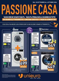 Volantino promozionale Unieuro  valide dal 18/09/2026