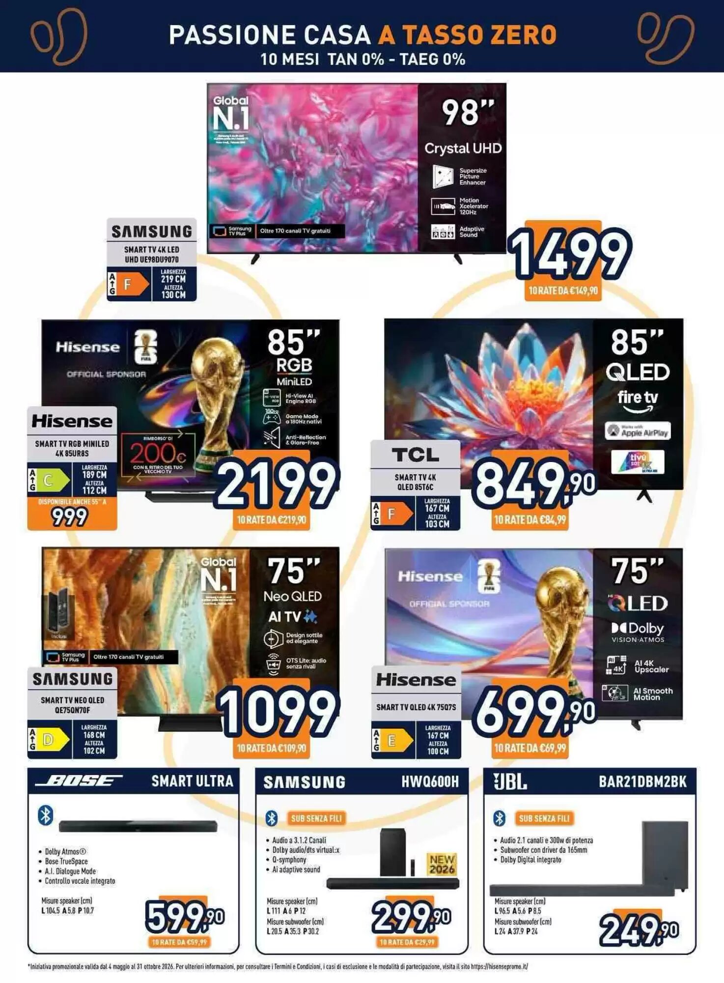 Volantino promozionale Unieuro  valide dal 18/09/2026 - Pagina 20.