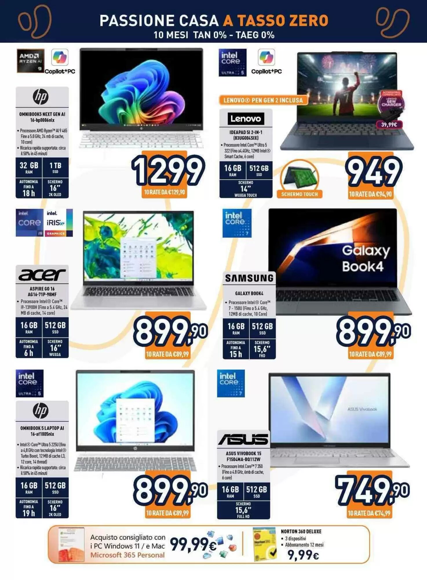 Volantino promozionale Unieuro  valide dal 18/09/2026 - Pagina 26.
